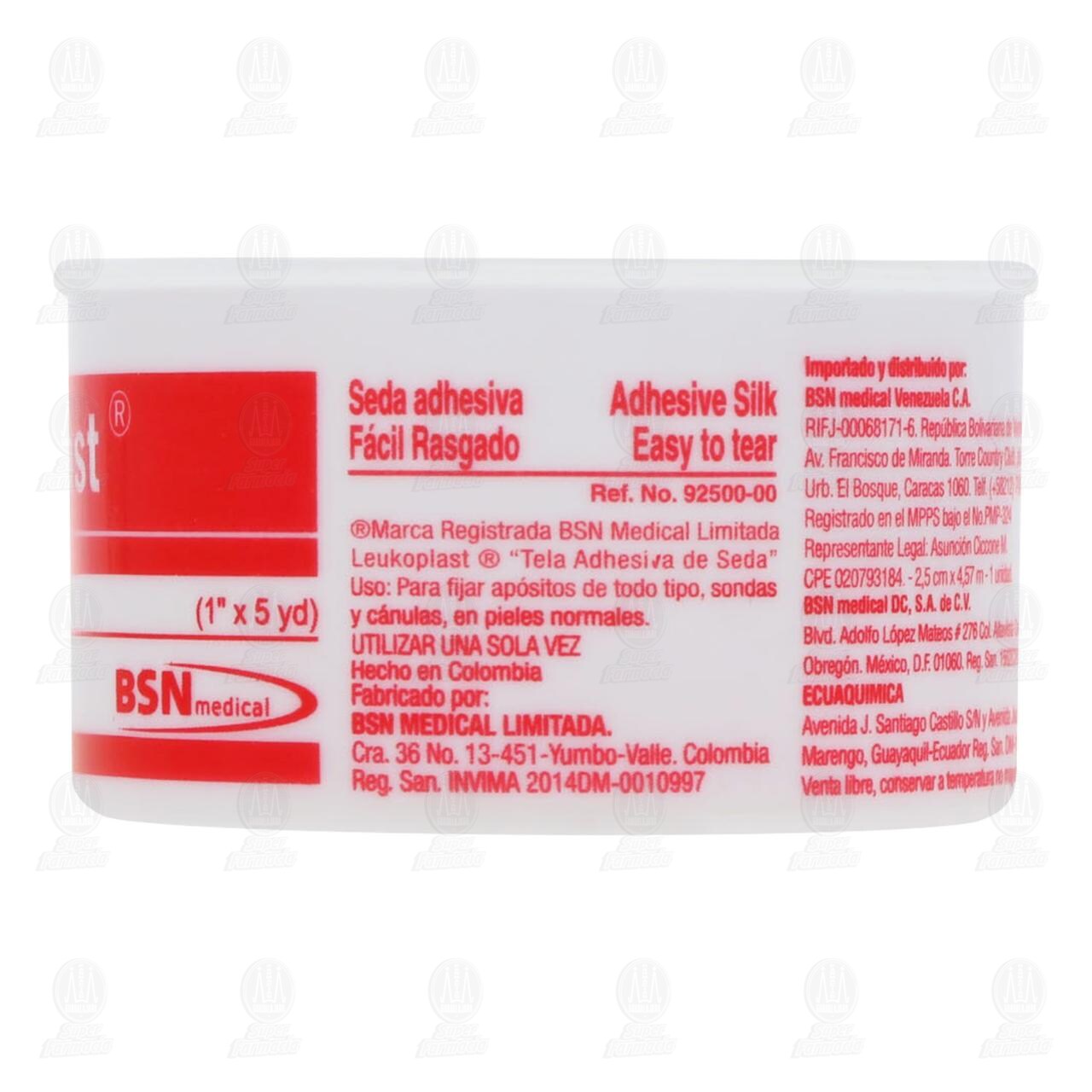 Cinta Adhesiva Leukoplast 2.5cm x 4.57m, 1 pz. image number 3