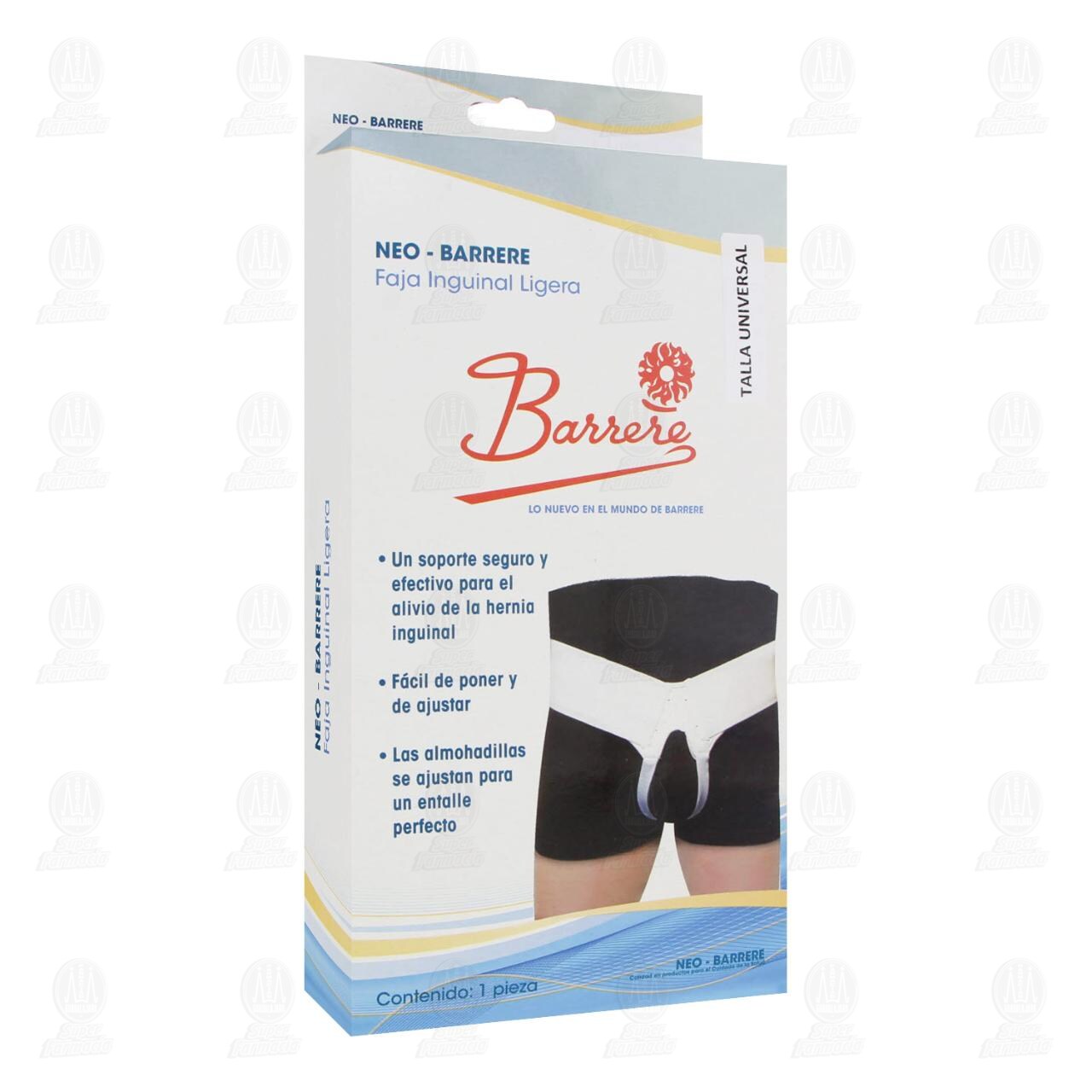 Faja Inguinal Barrere Ligera Talla Universal, 1 pz. image number 0
