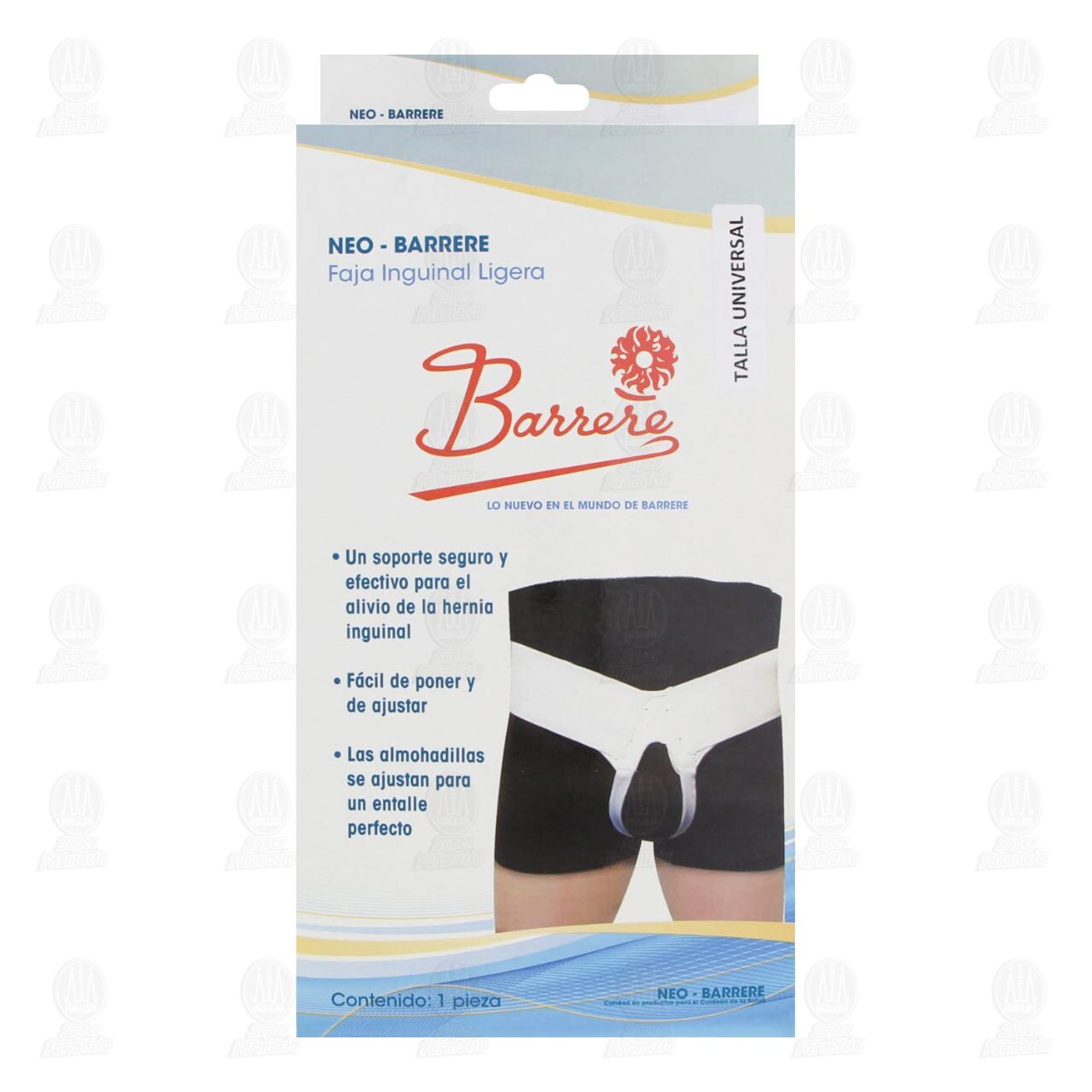 Faja Inguinal Barrere Ligera Talla Universal, 1 pz. image number 1
