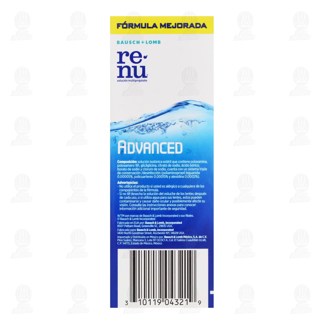 Renu Advanced Soluci&oacute;n, 120 ml. image number 2