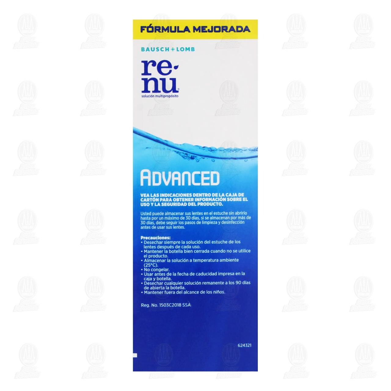 Renu Advanced Soluci&oacute;n, 120 ml. image number 4