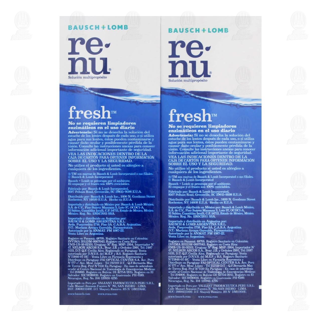 Pack Renu Fresh Soluci&oacute;n, 60 ml. image number 2