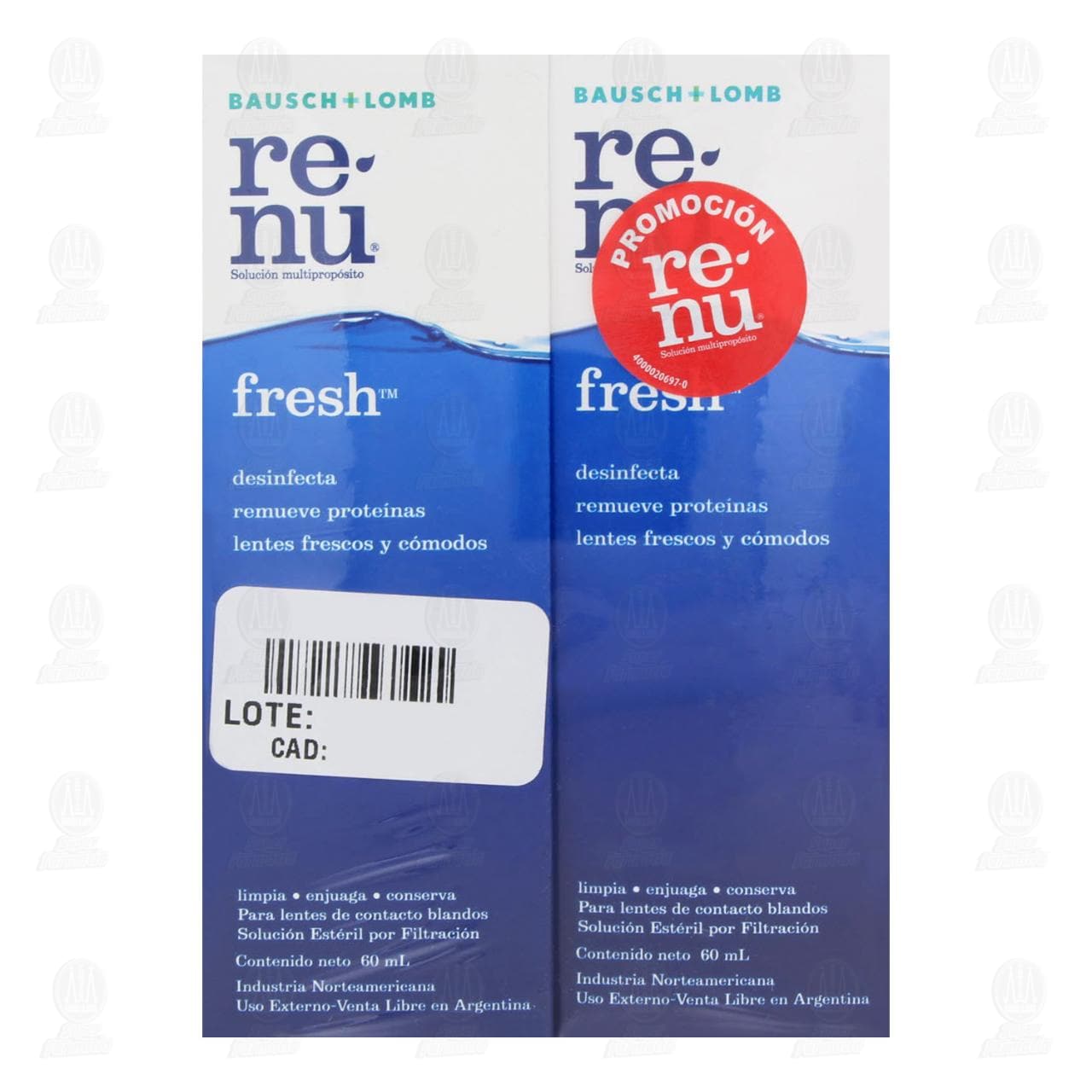 Pack Renu Fresh Soluci&oacute;n, 60 ml. image number 1