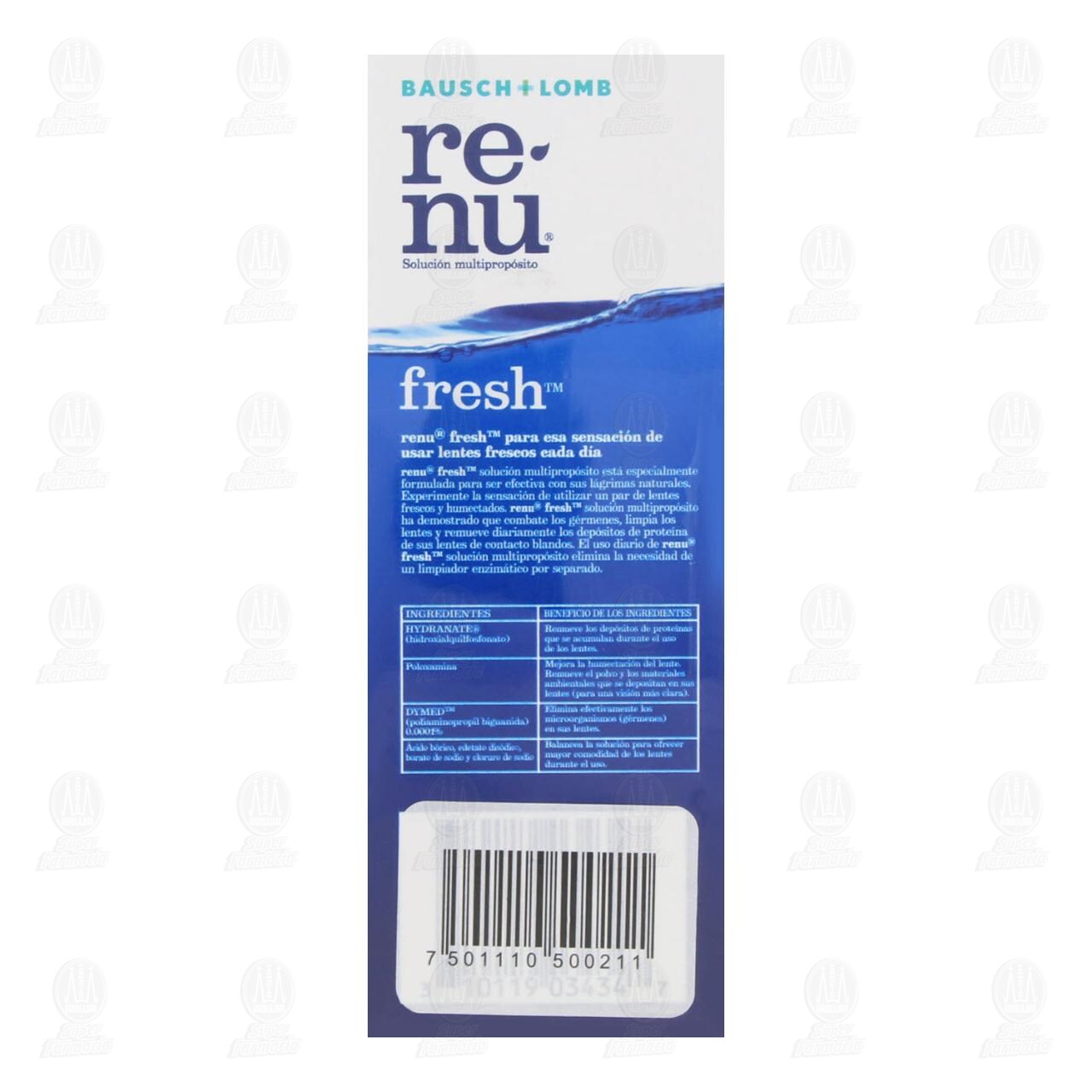 Pack Renu Fresh Soluci&oacute;n, 60 ml. image number 3