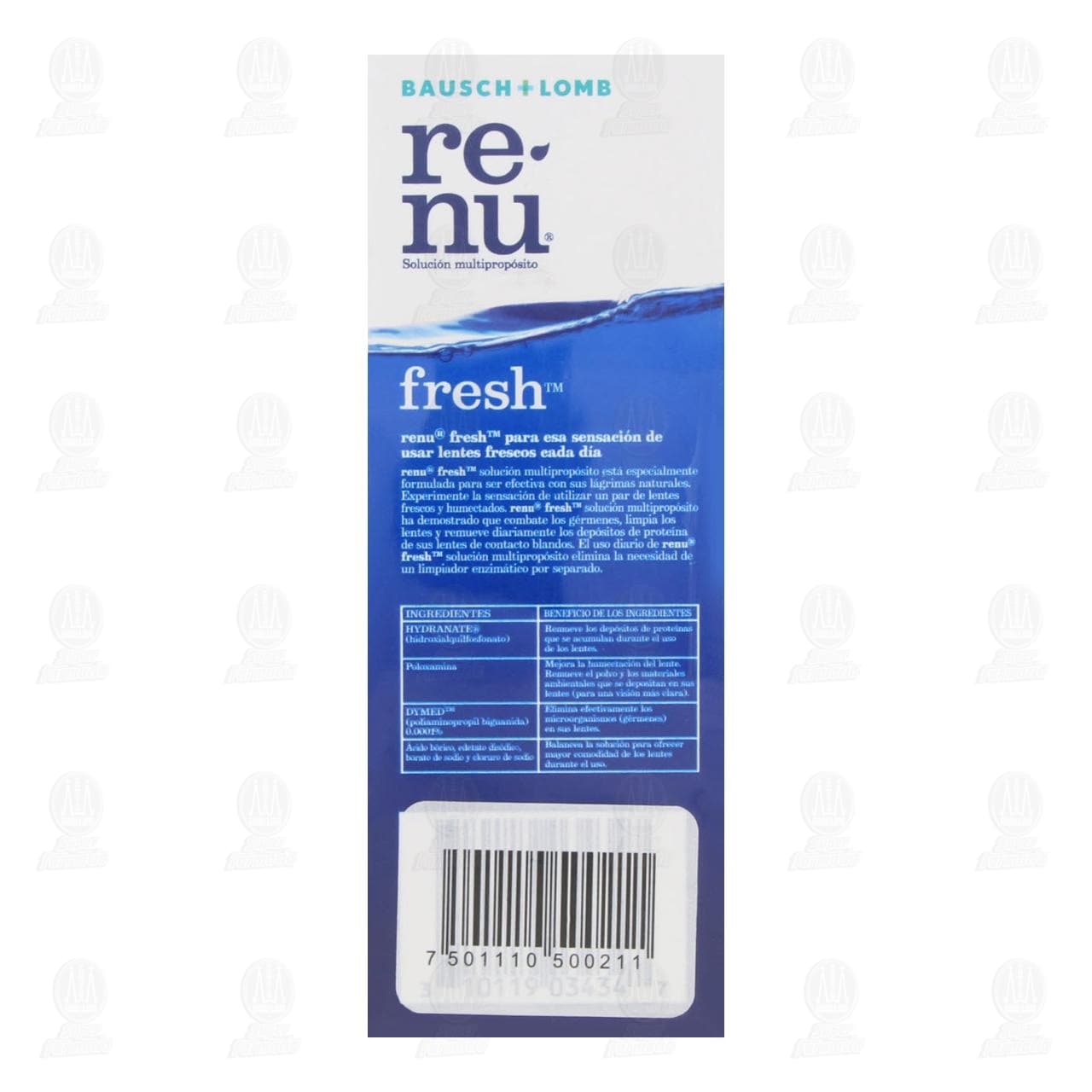 Pack Renu Fresh Soluci&oacute;n, 60 ml. image number 3