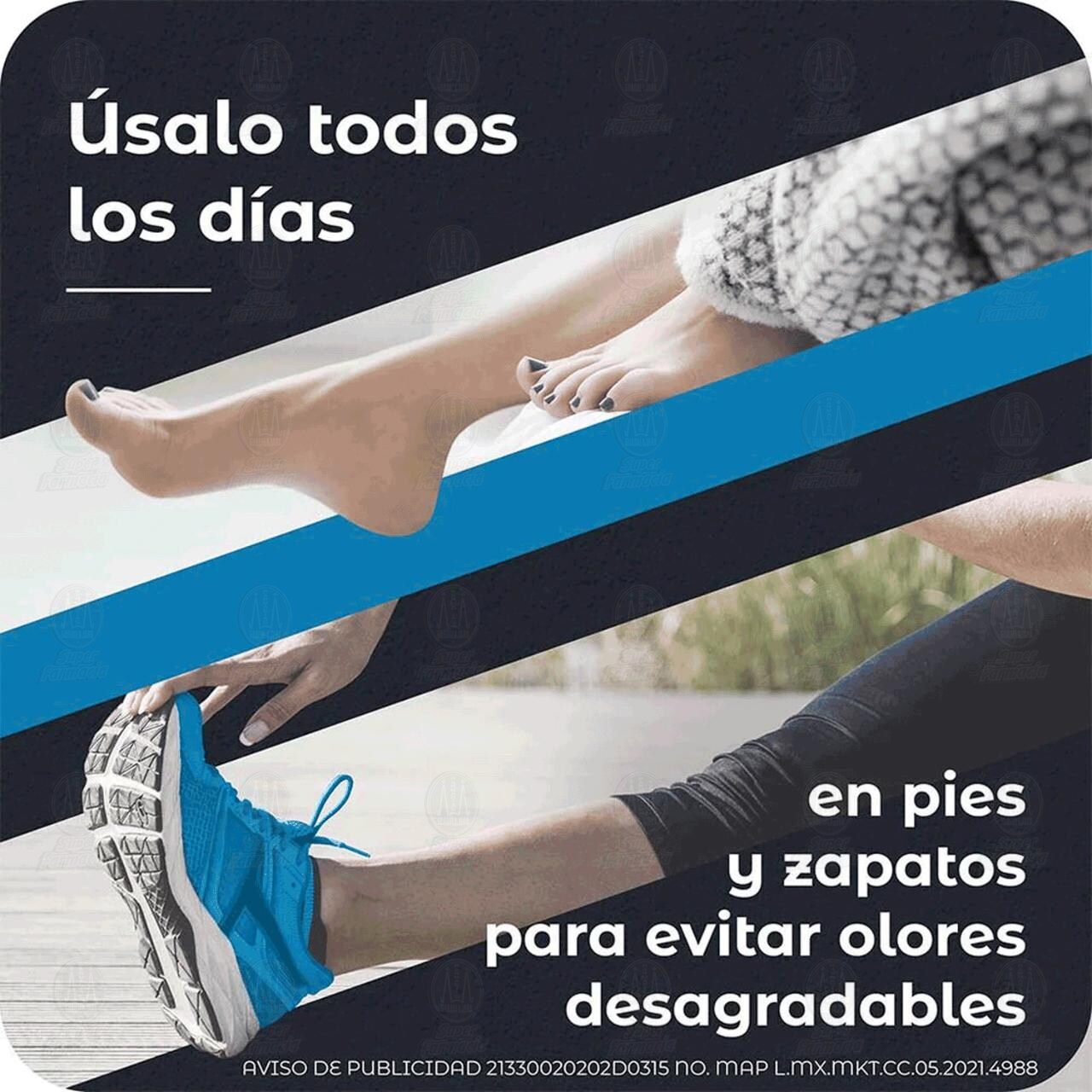 Mexsana Desodorante para Pies en Aerosol, 150 ml. image number 3