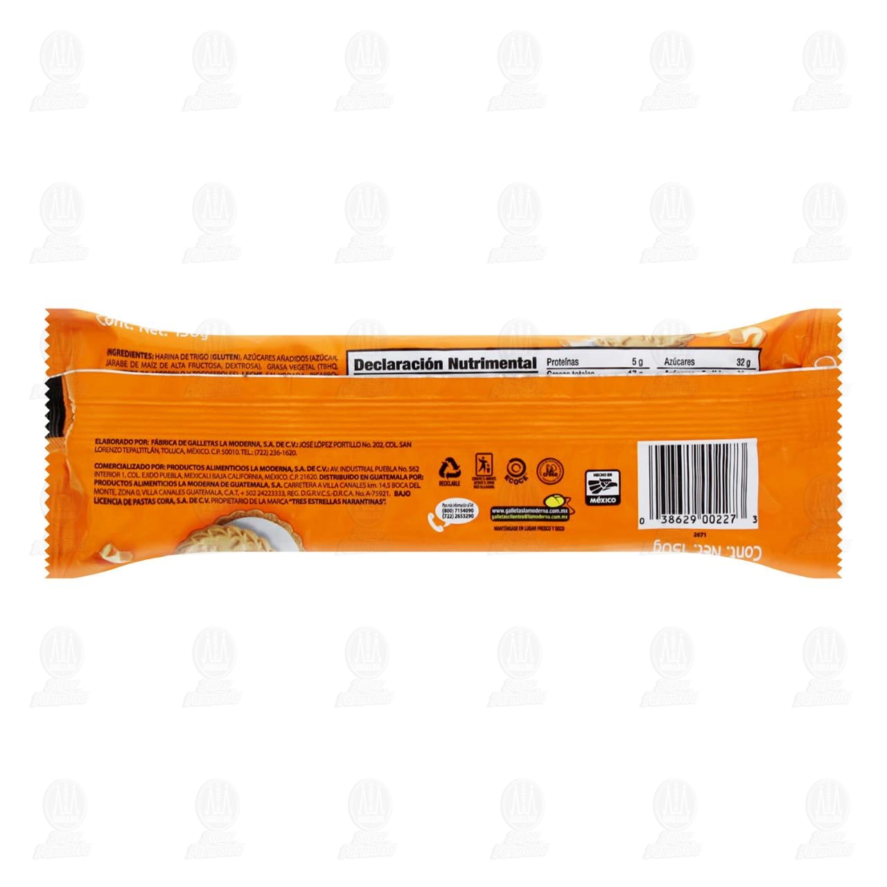 Galletas Narantinas Sabor Naranja, 150 gr. image number 1