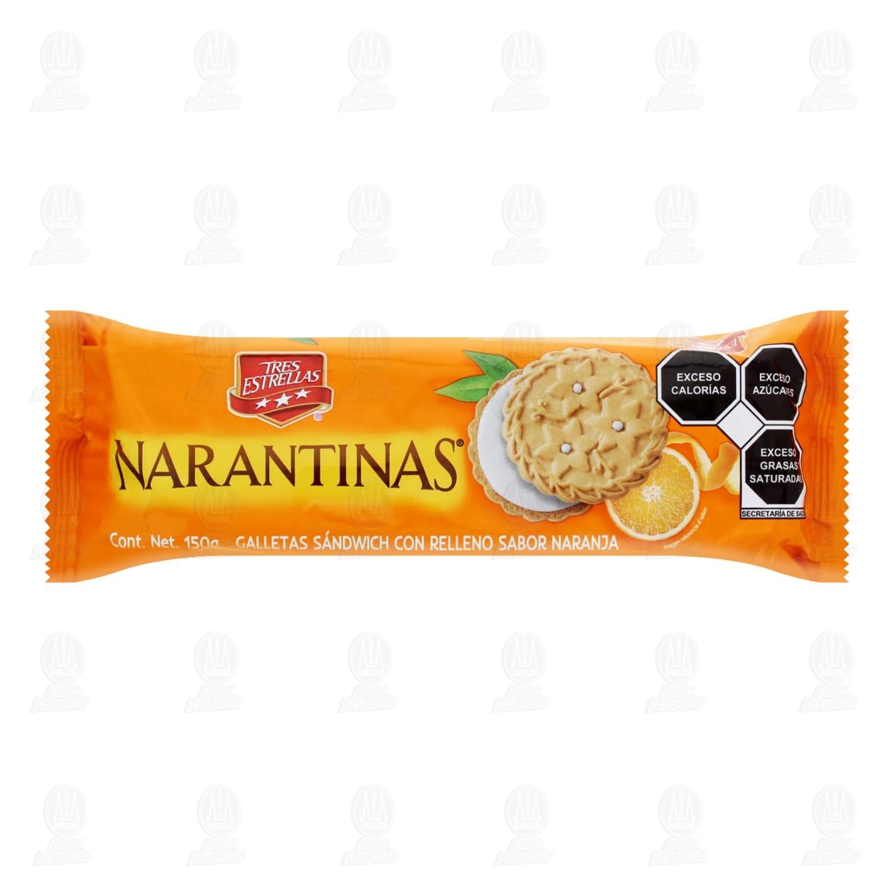 Galletas Narantinas Sabor Naranja, 150 gr.