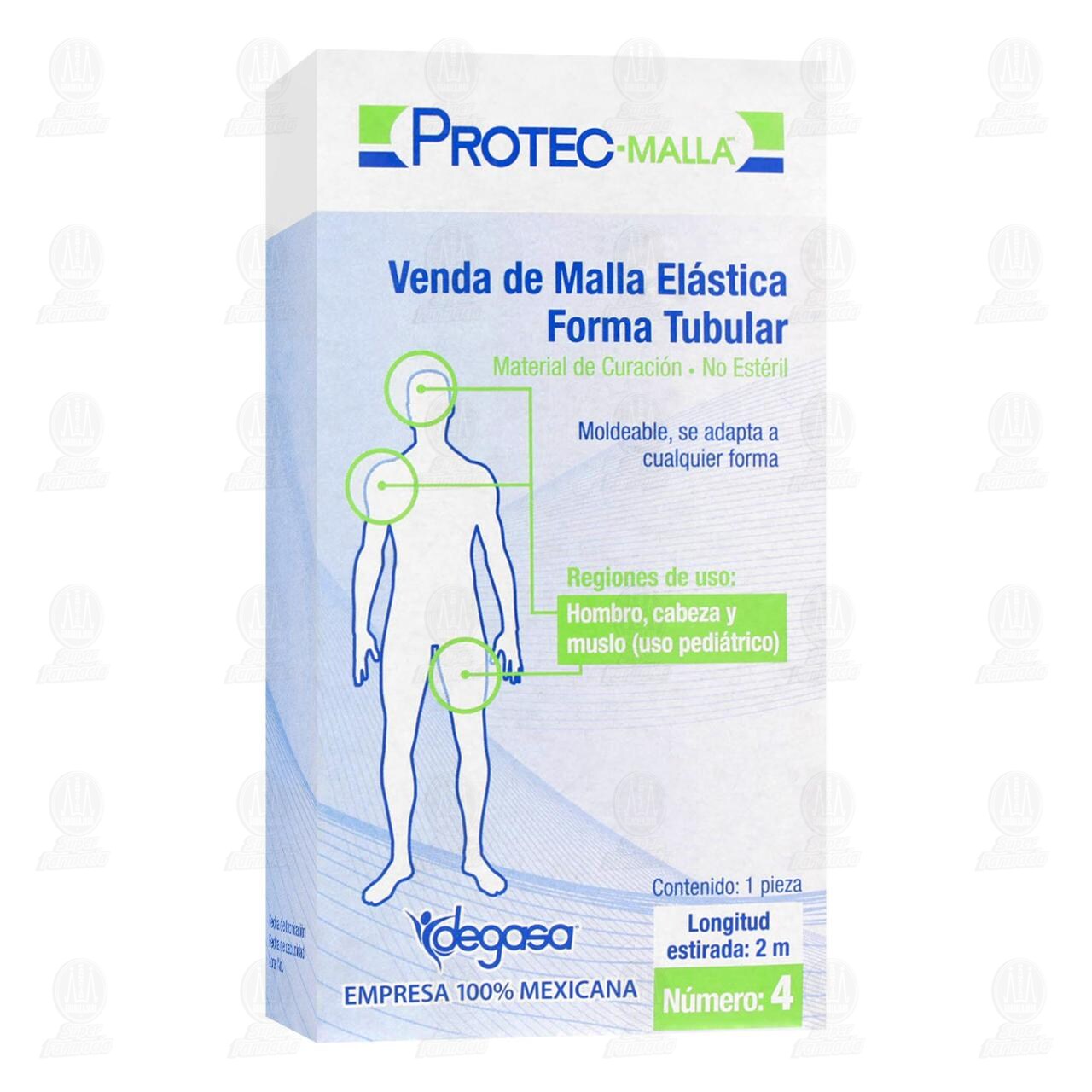 Venda de Malla El&aacute;stica Protec Tubular #4, 1 pz. image number 0