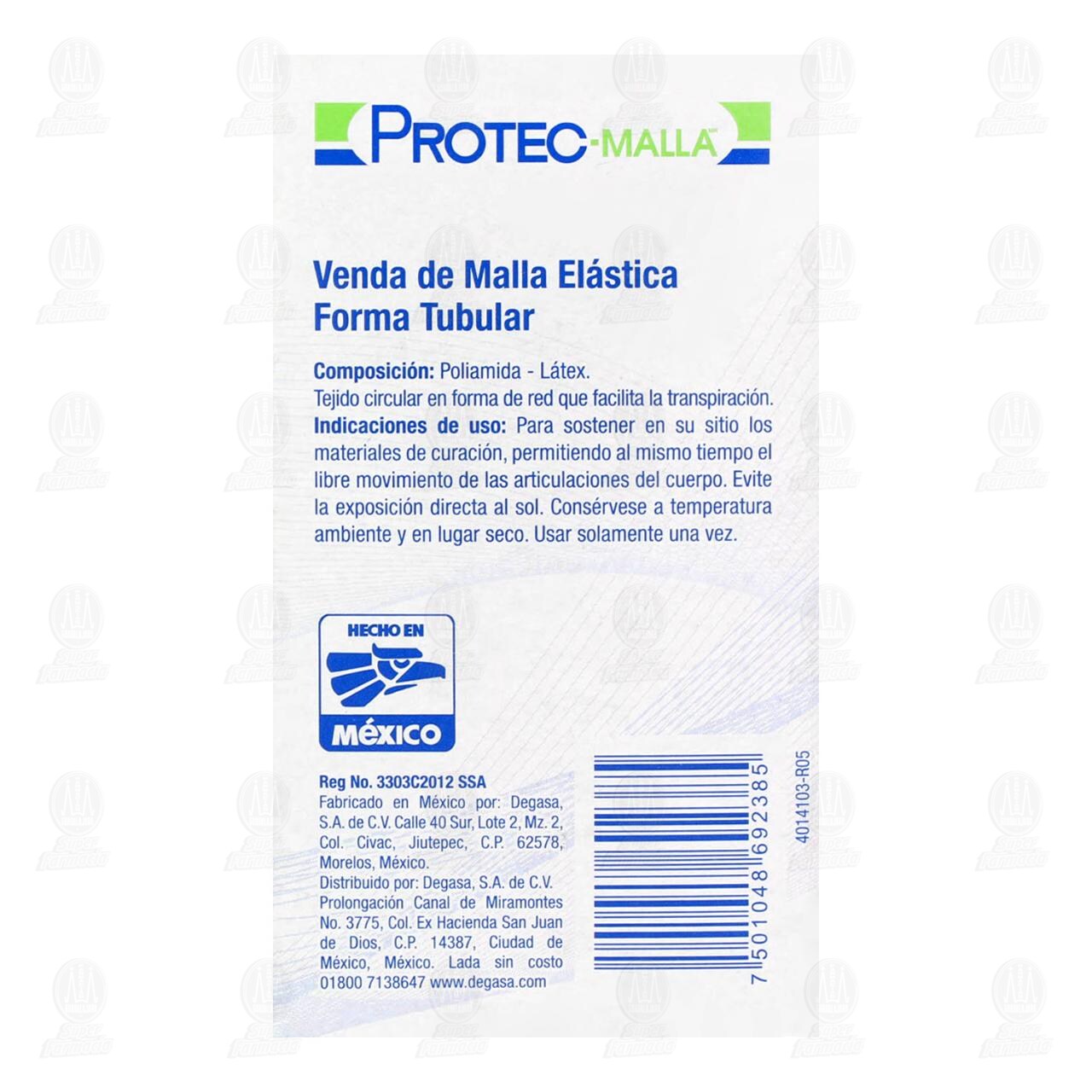 Venda de Malla El&aacute;stica Protec Tubular #4, 1 pz. image number 2