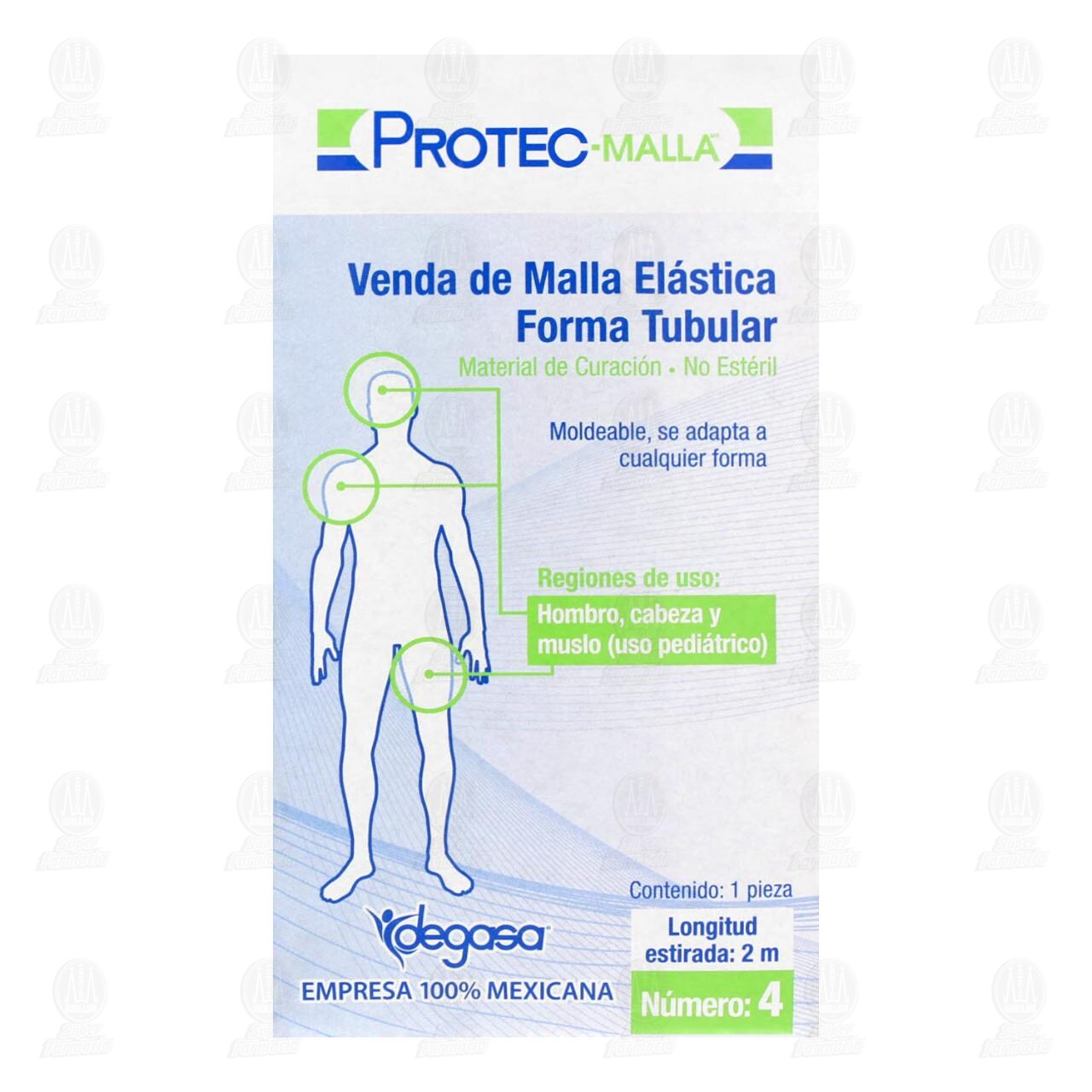 Venda de Malla El&aacute;stica Protec Tubular #4, 1 pz. image number 1