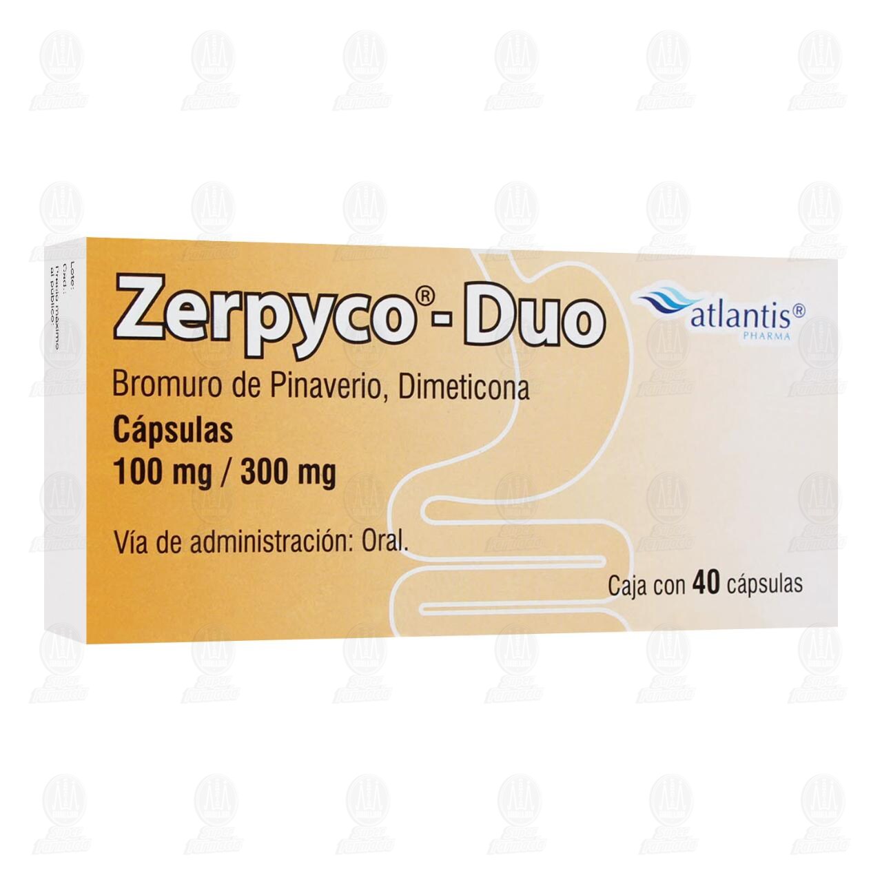 Zerpyco-Duo 100mg/300mg, 40 C&aacute;psulas. image number 0