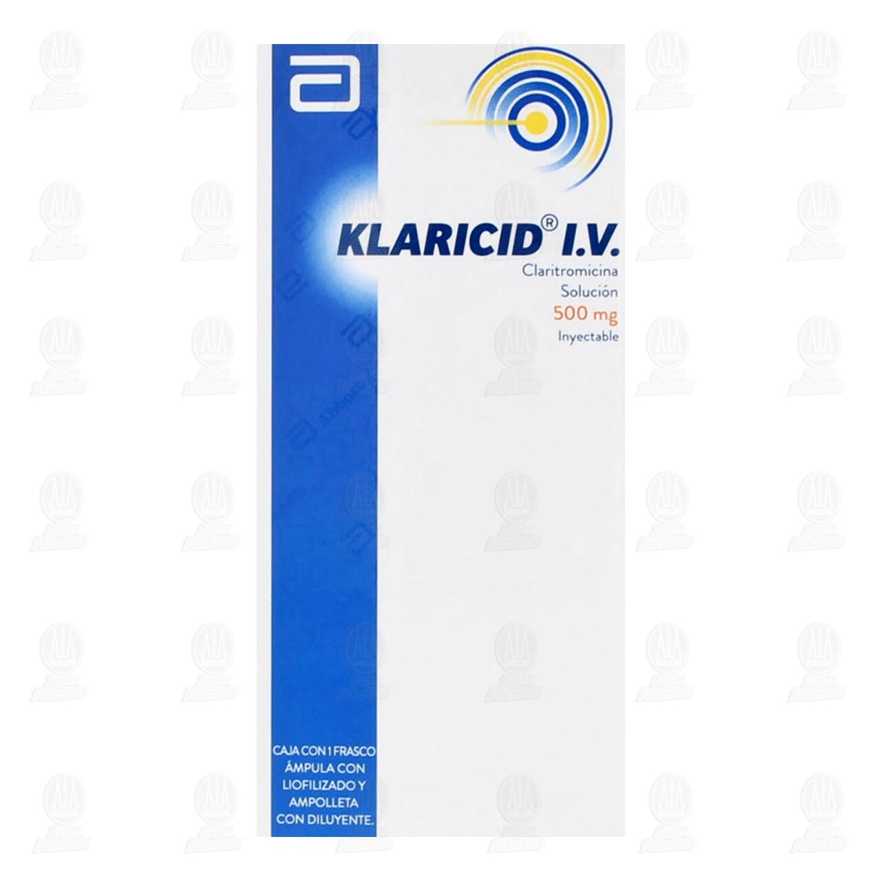 Klaricid I.V. 500 mg, 1 pz. image number 2