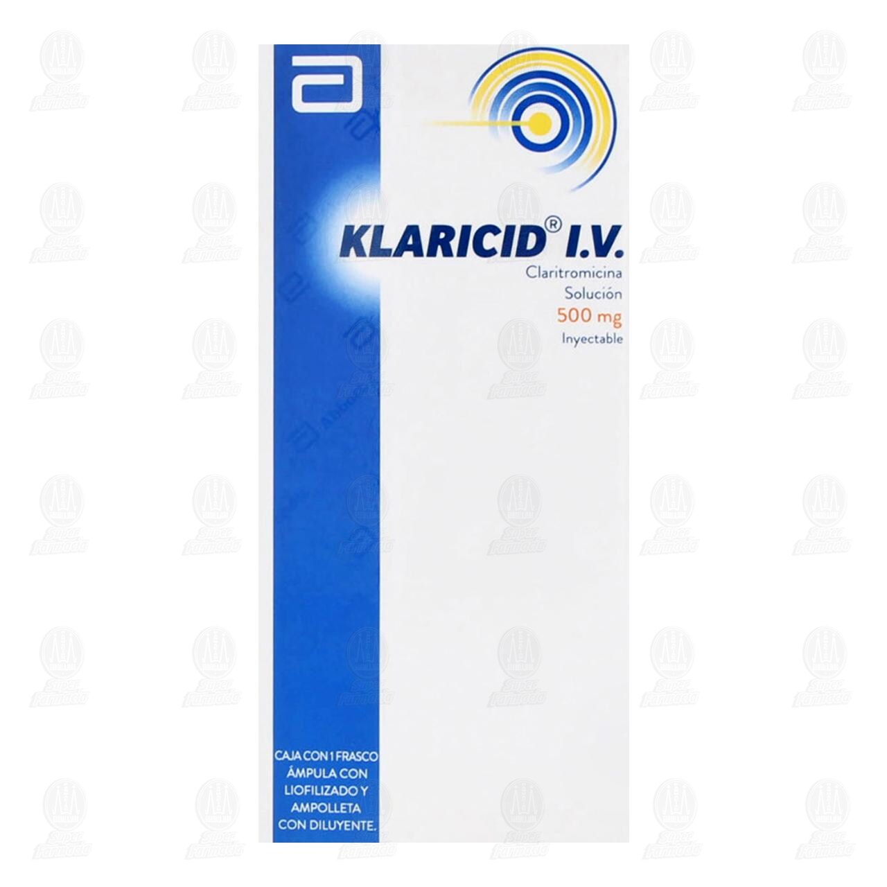 Klaricid I.V. 500 mg, 1 pz. image number 1