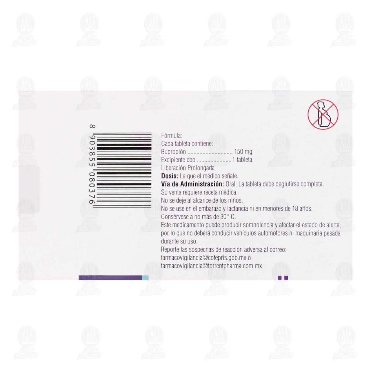Bipitrek 150 mg, 15 Tabletas. image number 2