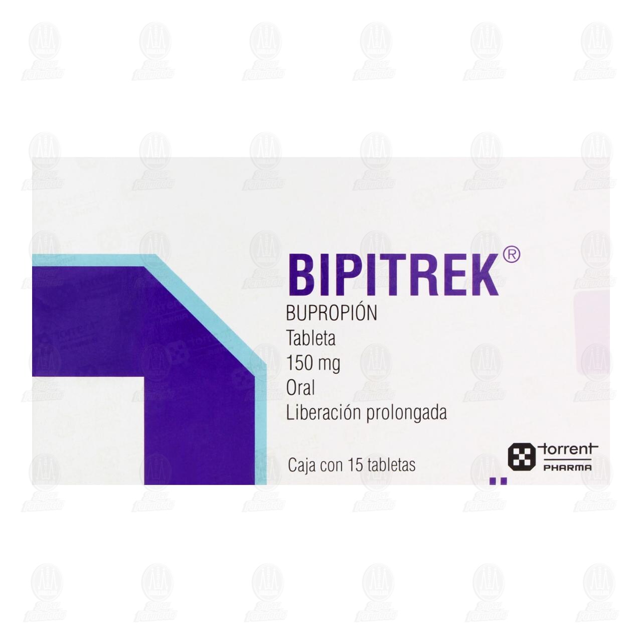 Bipitrek 150 mg, 15 Tabletas. image number 1