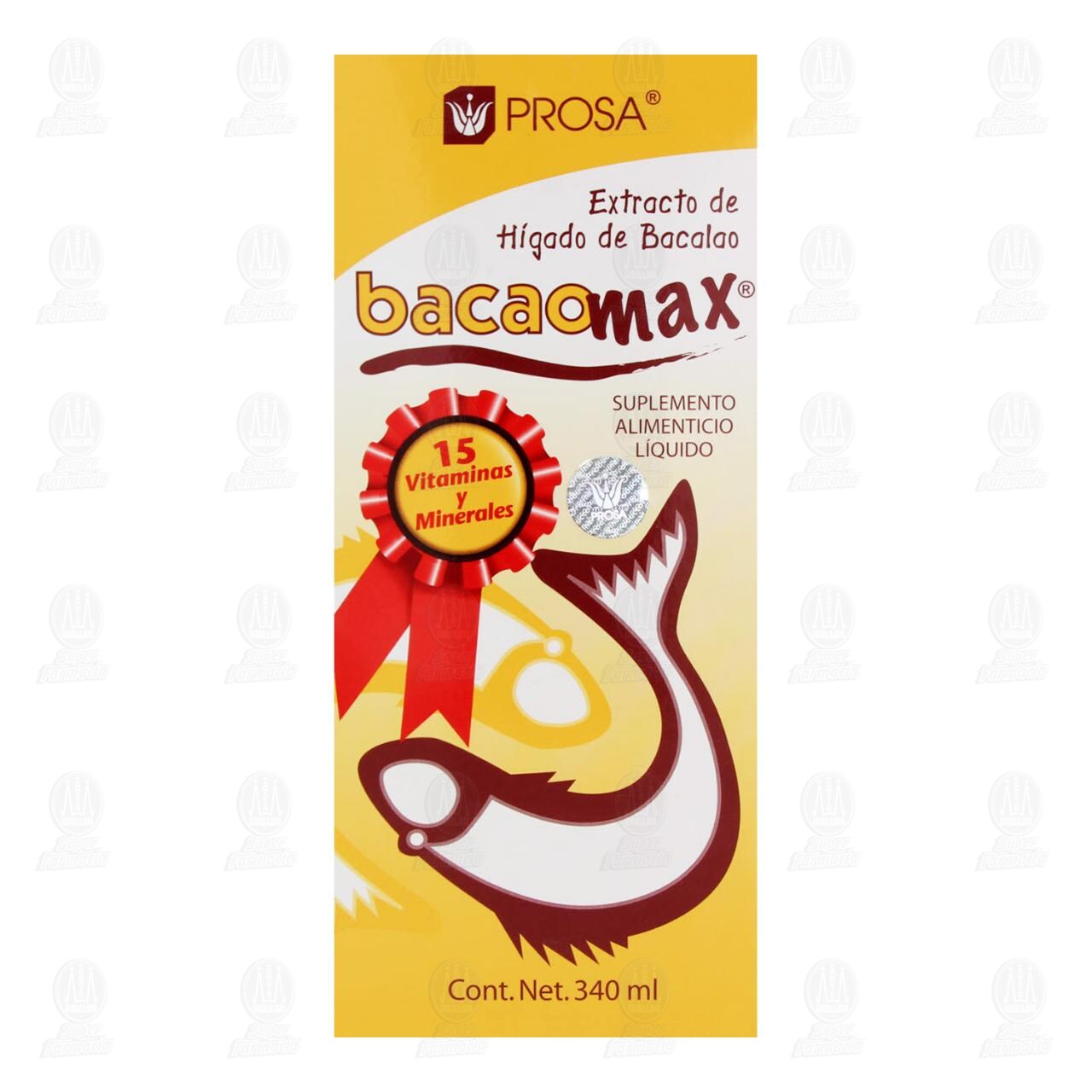 Bacaomax Suplemento Alimenticio, 340 ml. image number 1