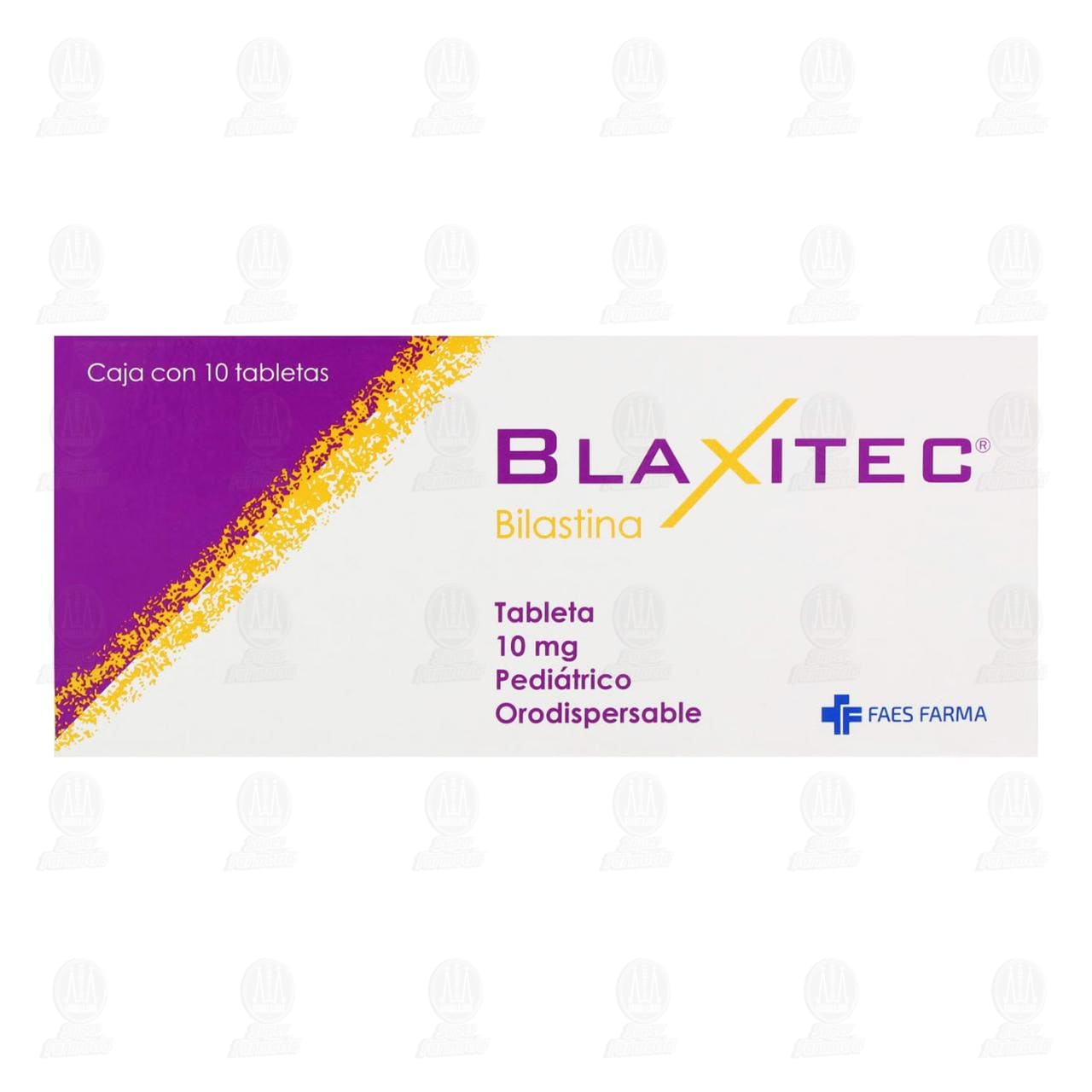 Blaxitec Pedi&aacute;trico Orodispersable 10 mg, 10 Tabletas. image number 1