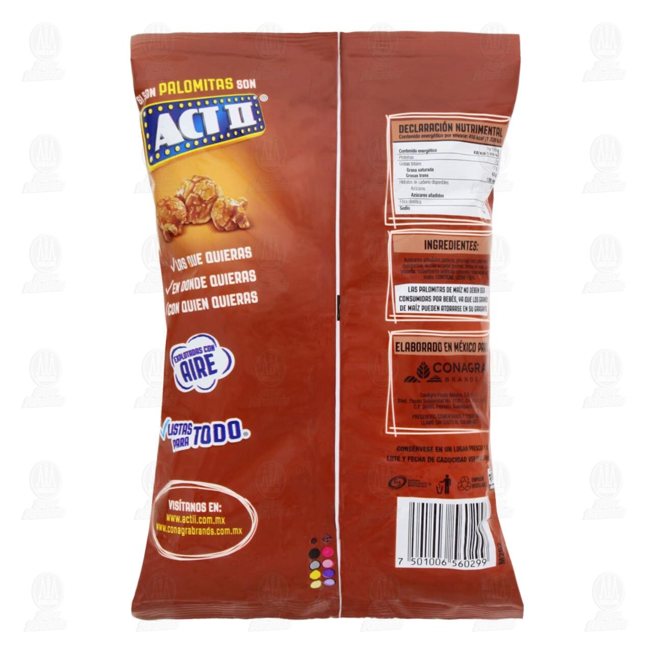 Palomitas Act II Sabor Caramelo, 95 gr. image number 1