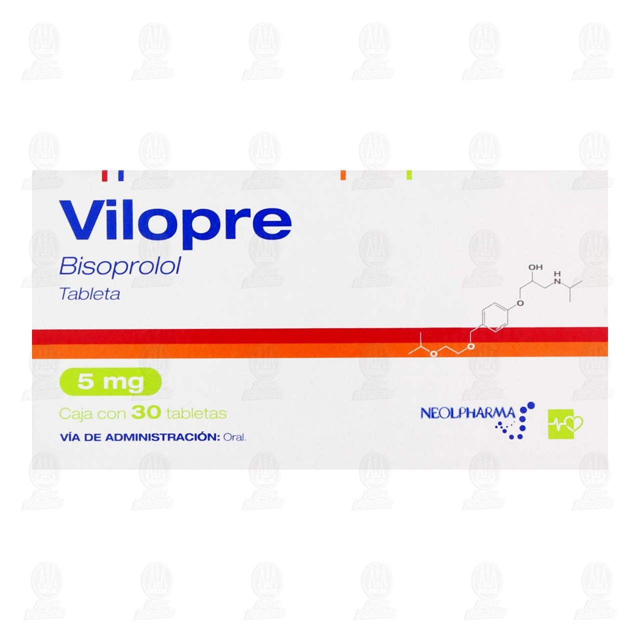 Vilopre 5 mg, 30 Tabletas. image number 1