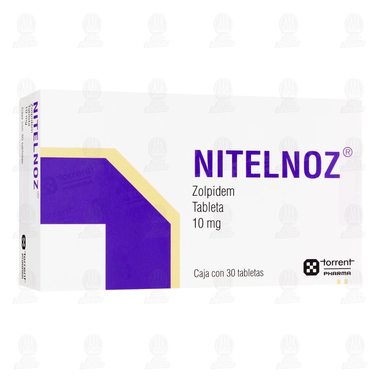 Nitelnoz 10 mg, 30 Tabletas. image number 0