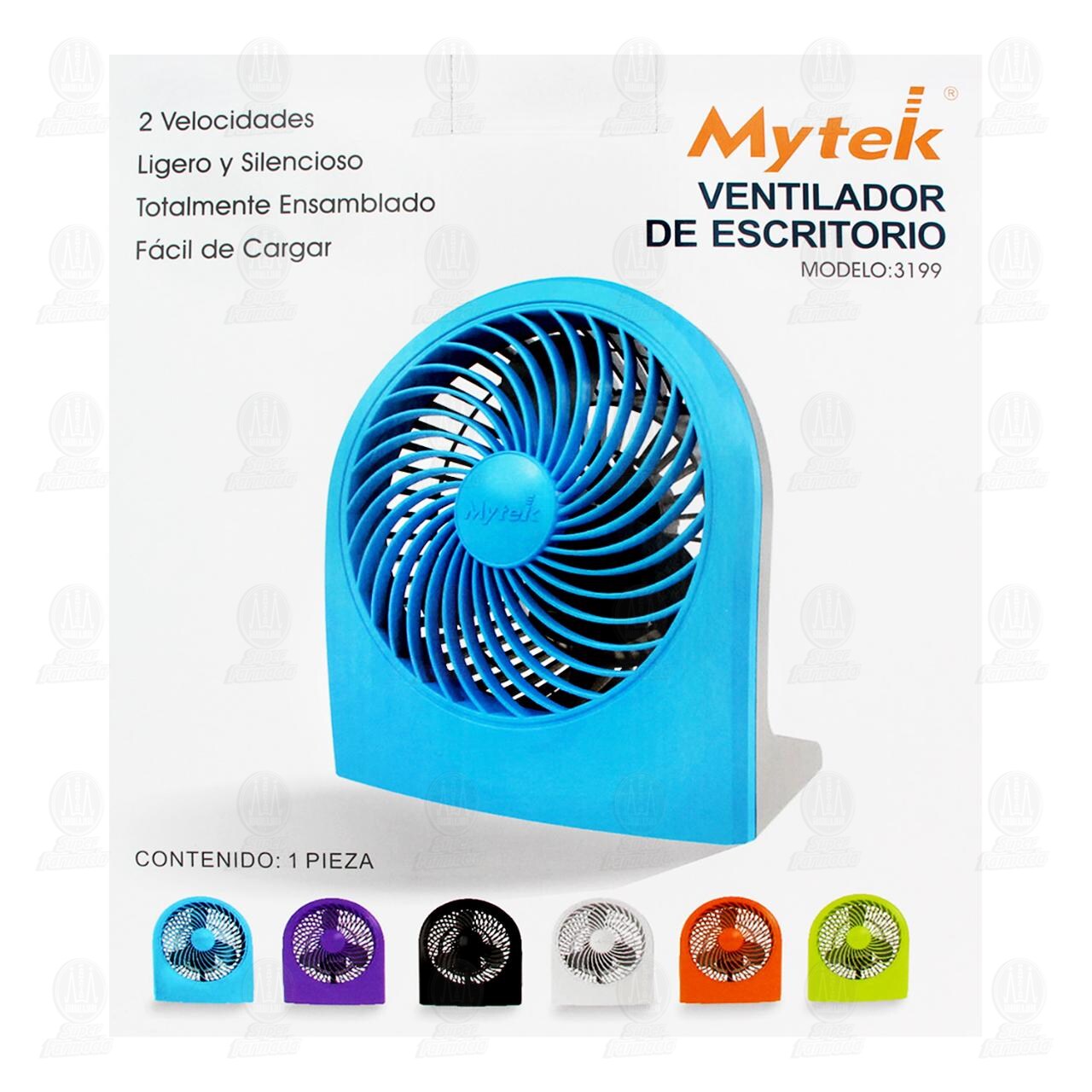 Ventilador de Escritorio Mytek, 1 pz. image number 1