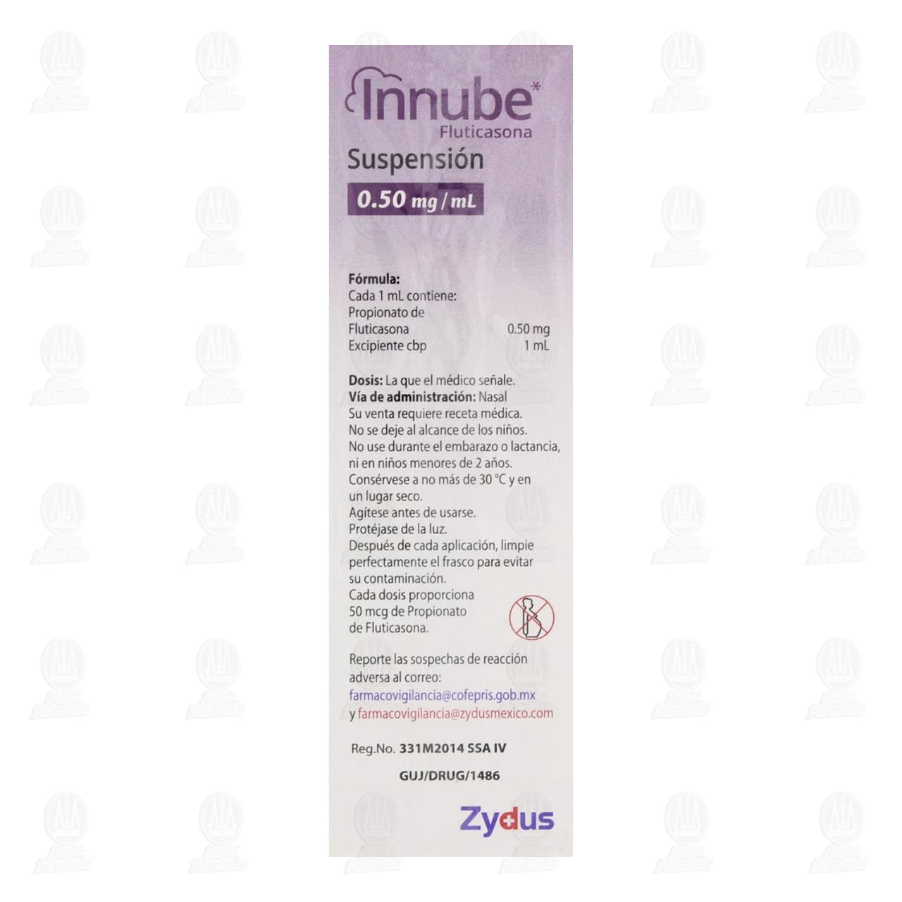 Innube 0.50mg/ml Suspensi&oacute;n, 14.5 ml. image number 2