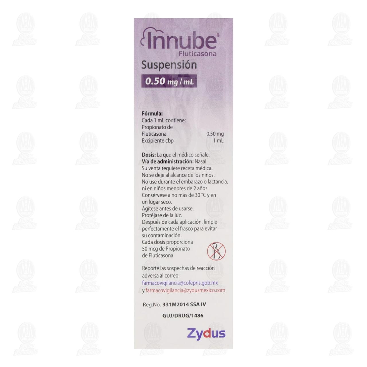 Innube 0.50mg/ml Suspensi&oacute;n, 14.5 ml. image number 2