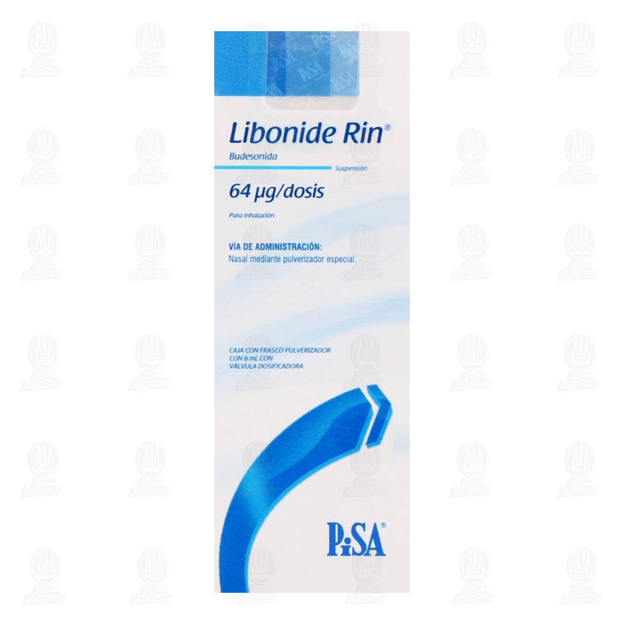 Libonide Rin 64mcg/Dosis Suspensi&oacute;n para Inhalaci&oacute;n, 120 Dosis. image number 1