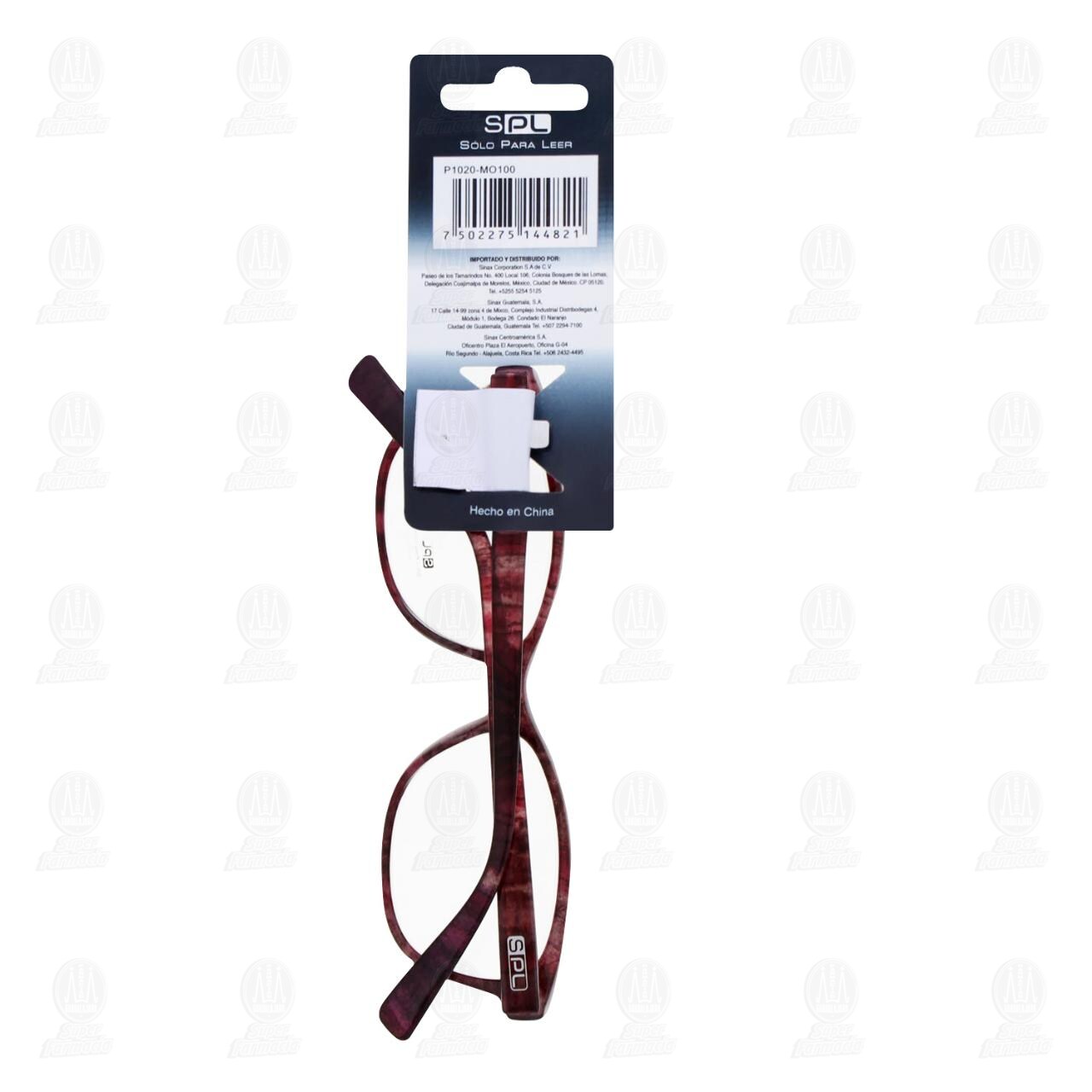 Lentes SPL para Lectura Grad. +1.00 Color Morado, 1 pz. image number 1