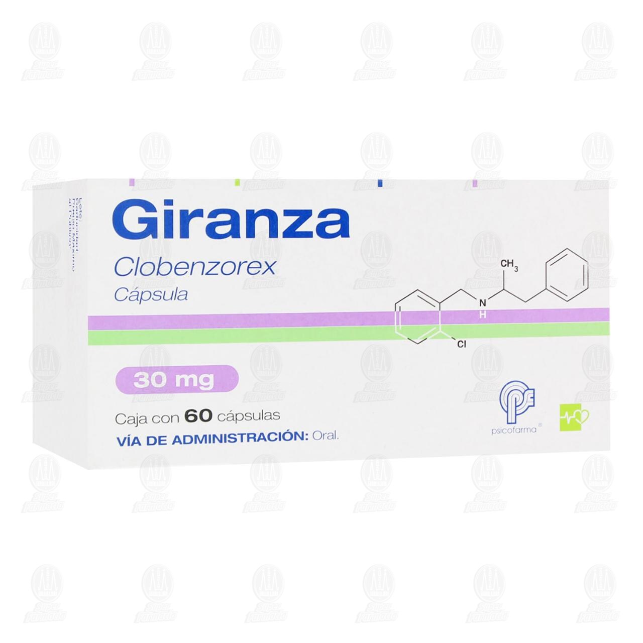 Giranza 30 mg, 60 C&aacute;psulas. image number 0