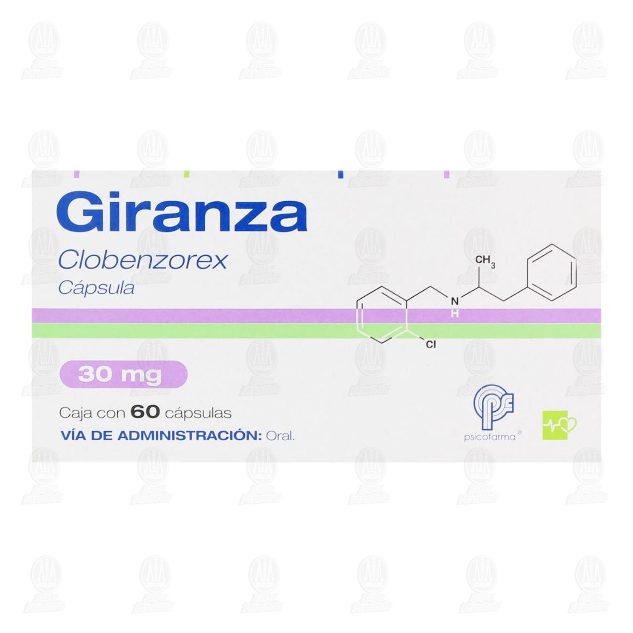 Giranza 30 mg, 60 C&aacute;psulas. image number 1