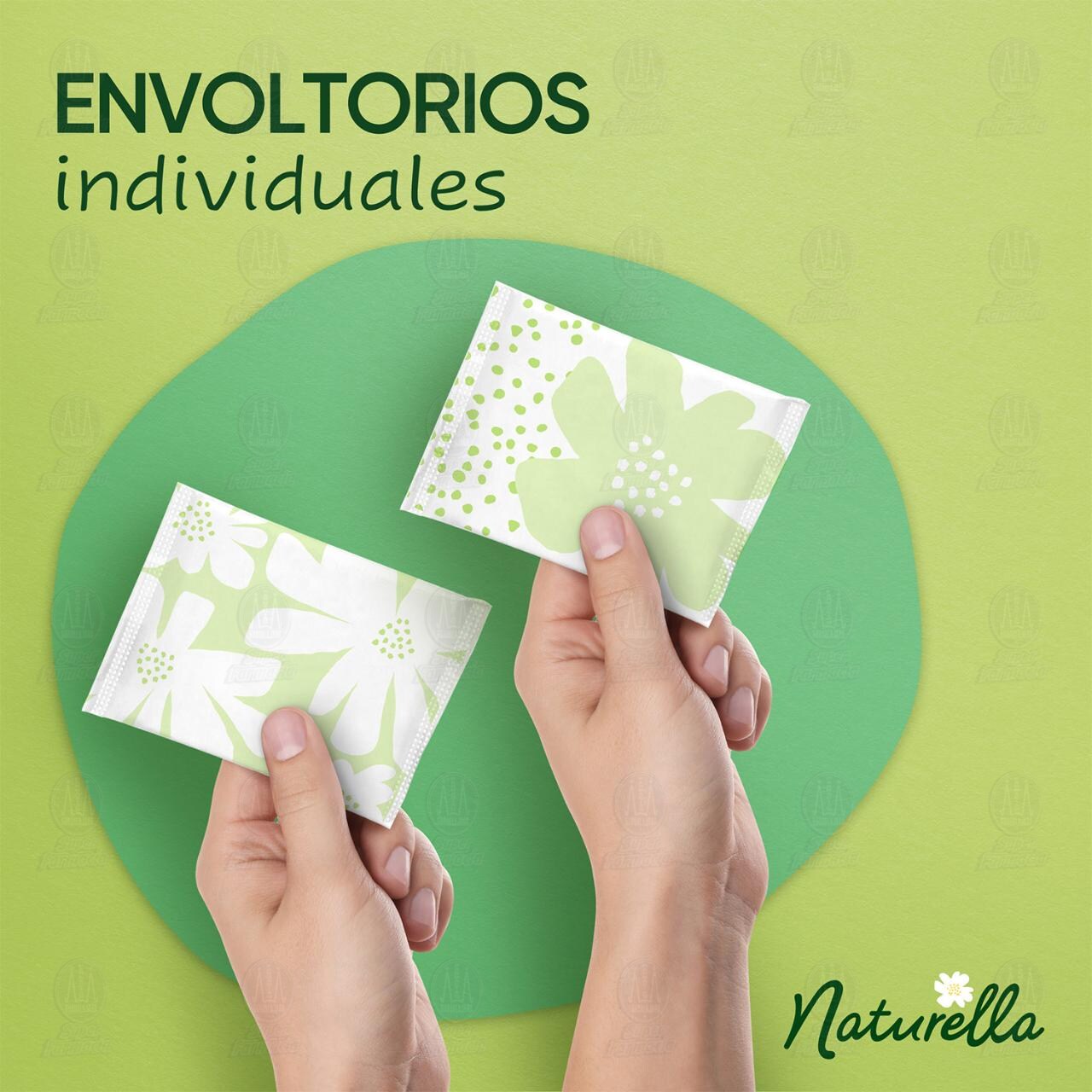 Toalla Femenina Naturella Invisible Delgada, 30 pzas. image number 3