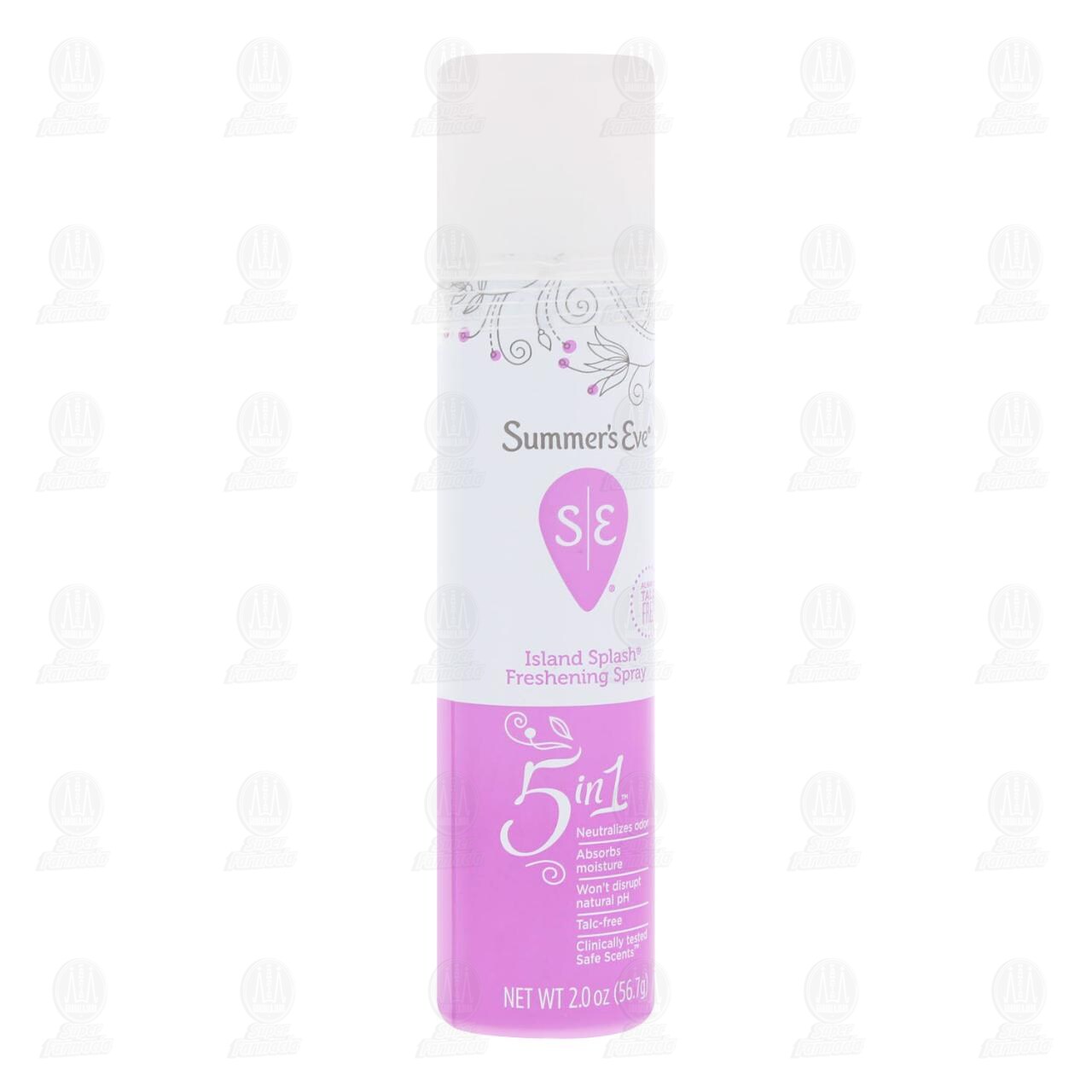 Desodorante &Iacute;ntimo Femenino Summer's Eve Island Splash en Spray, 56.7 gr. image number 0