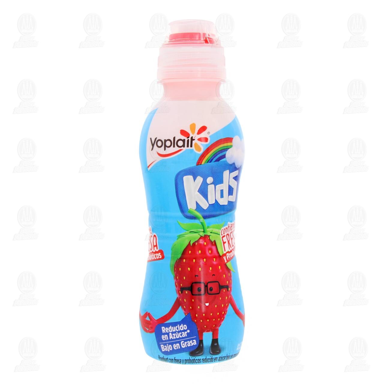 Yoghurt Yoplait Kids con Fresa y Tapa Antiderrames, 220 gr. image number 0