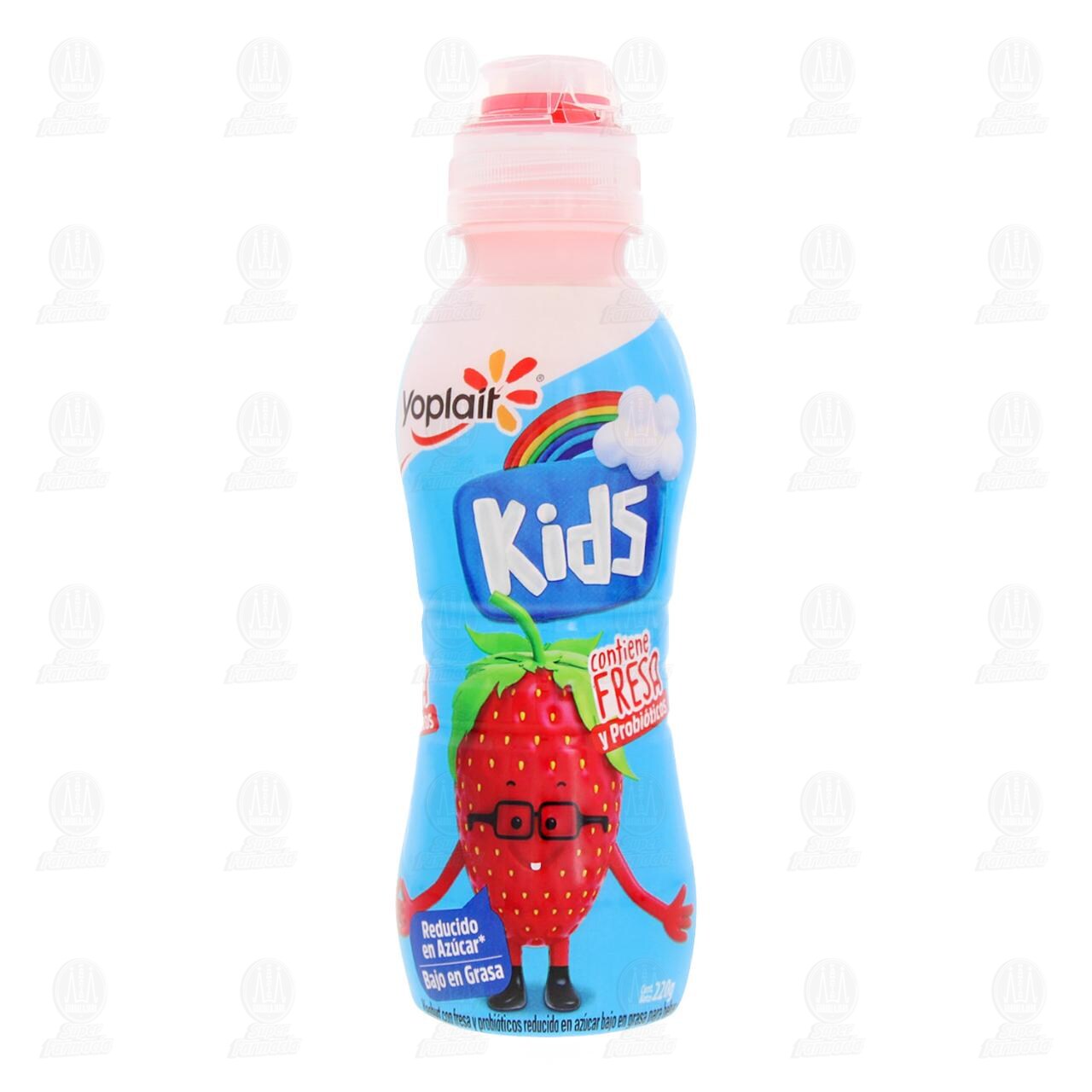 Yoghurt Yoplait Kids con Fresa y Tapa Antiderrames, 220 gr. image number 1