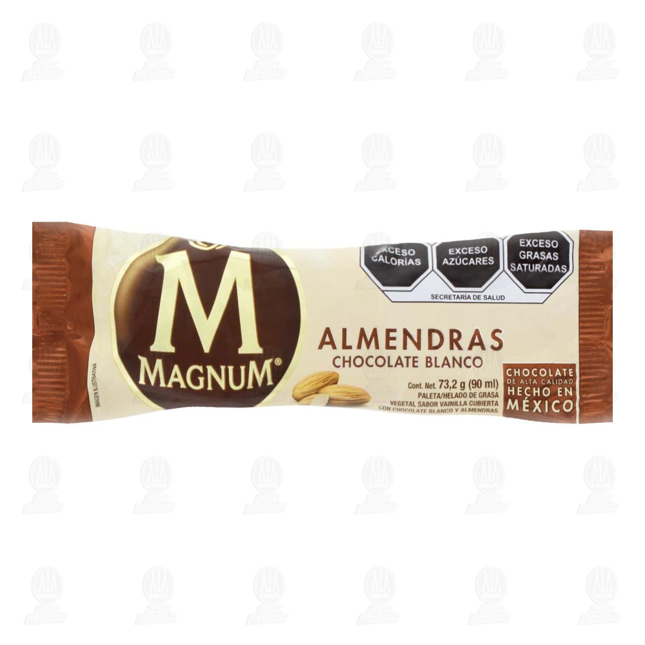 Imagen para Paleta Magnum Almendras Chocolate Blanco, 90 ml.