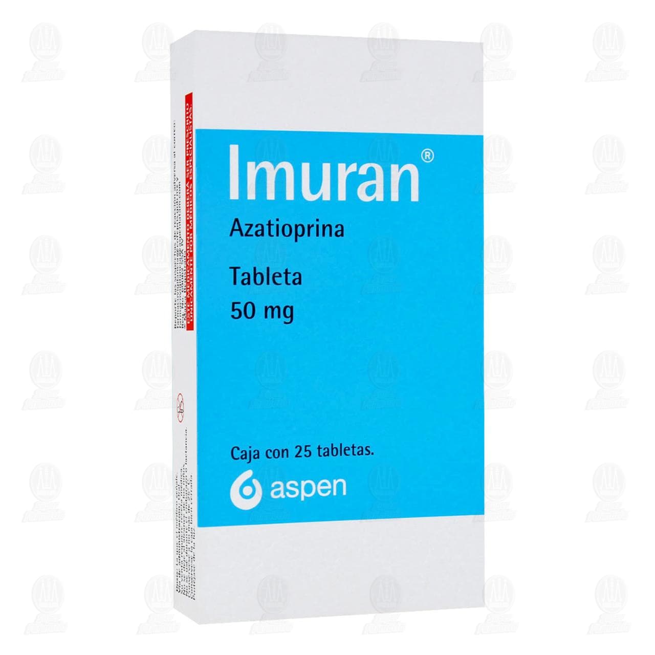 Imuran 50 mg, 25 Tabletas. image number 0