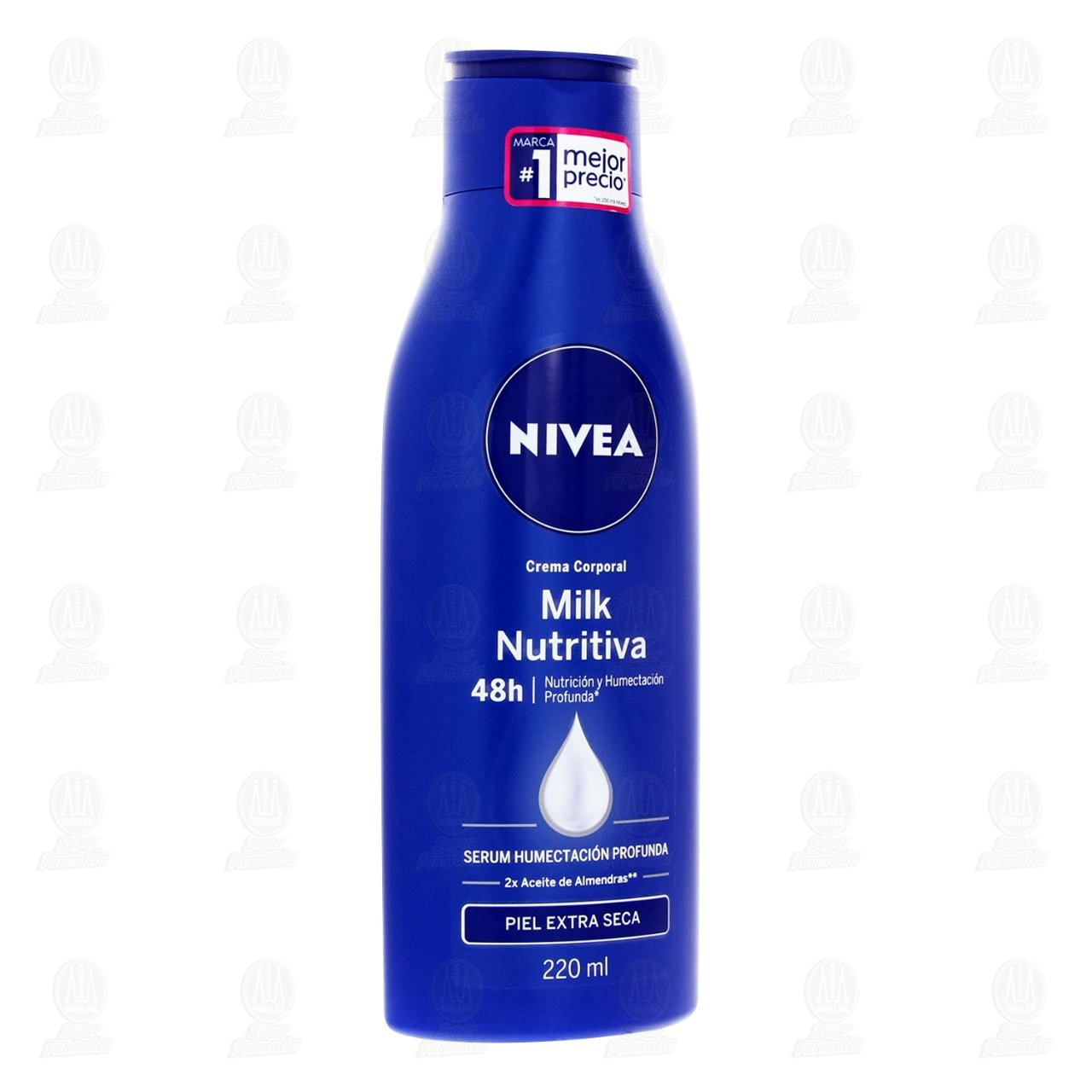 Nivea Crema Corporal Milk Nutritiva para Piel Extra Seca, 220 ml. image number 0