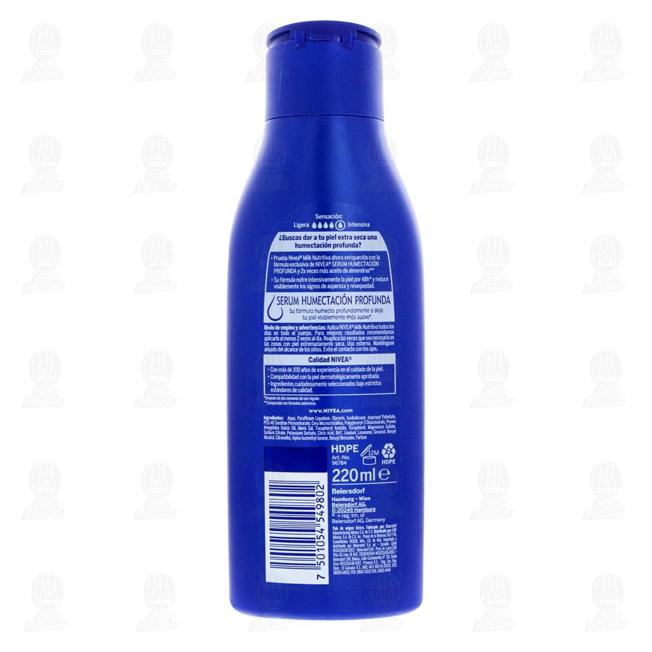 Nivea Crema Corporal Milk Nutritiva para Piel Extra Seca, 220 ml. image number 2