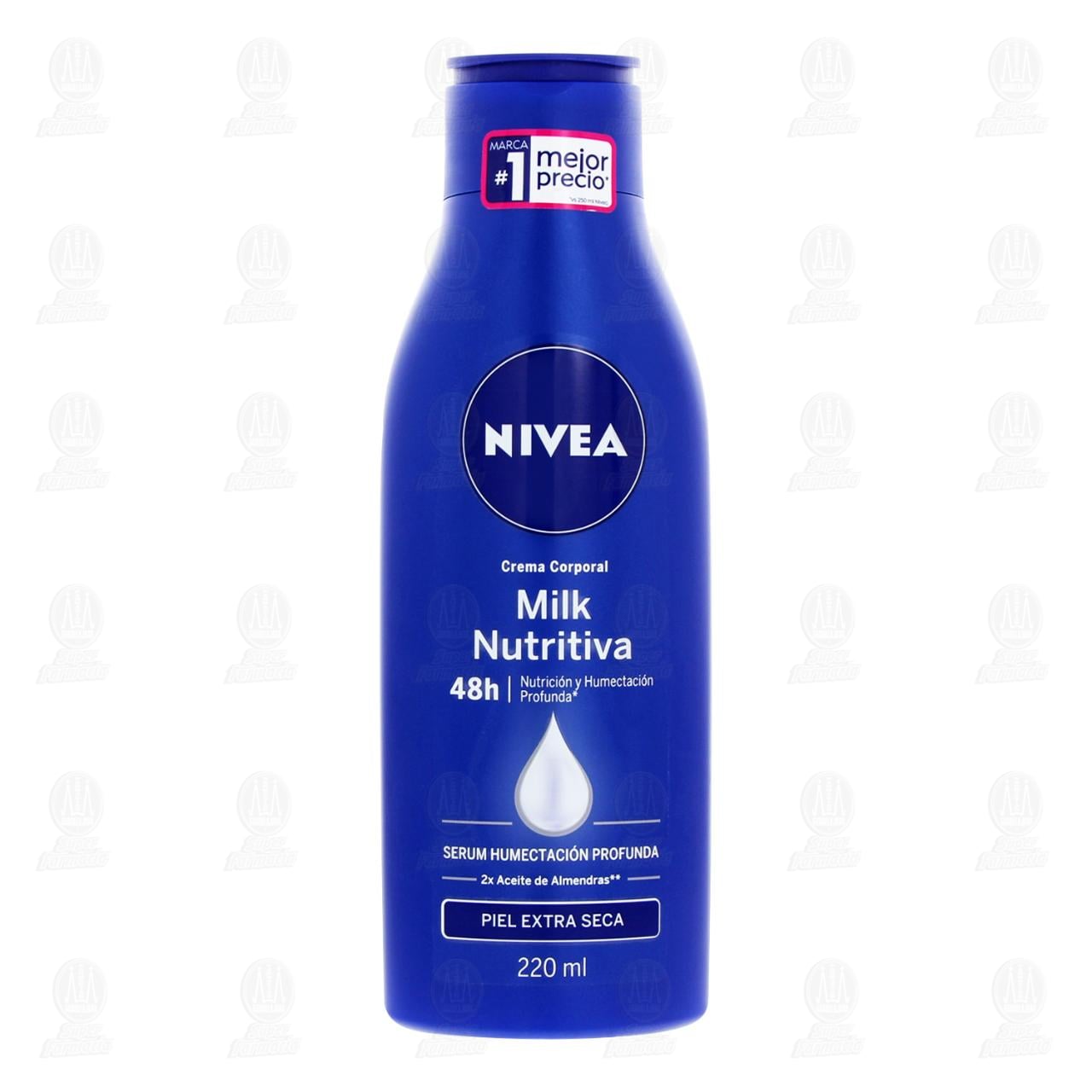 Nivea Crema Corporal Milk Nutritiva para Piel Extra Seca, 220 ml. image number 1