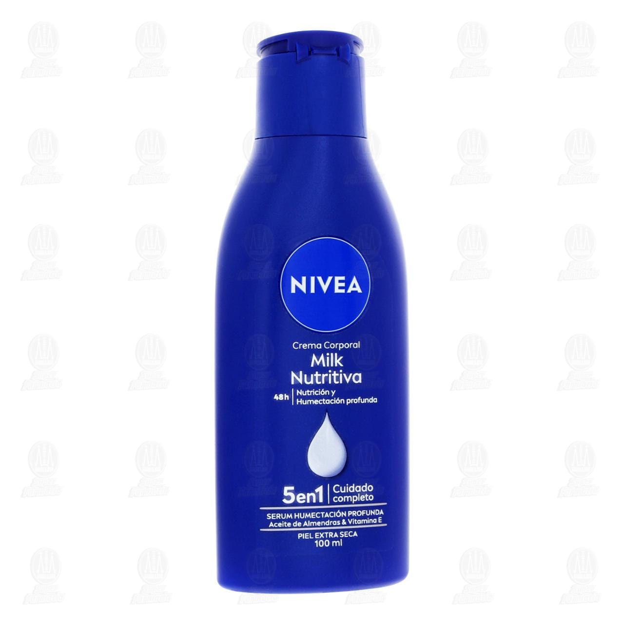 Nivea Crema Corporal Milk Nutritiva para Piel Extra-Seca, 100 ml.