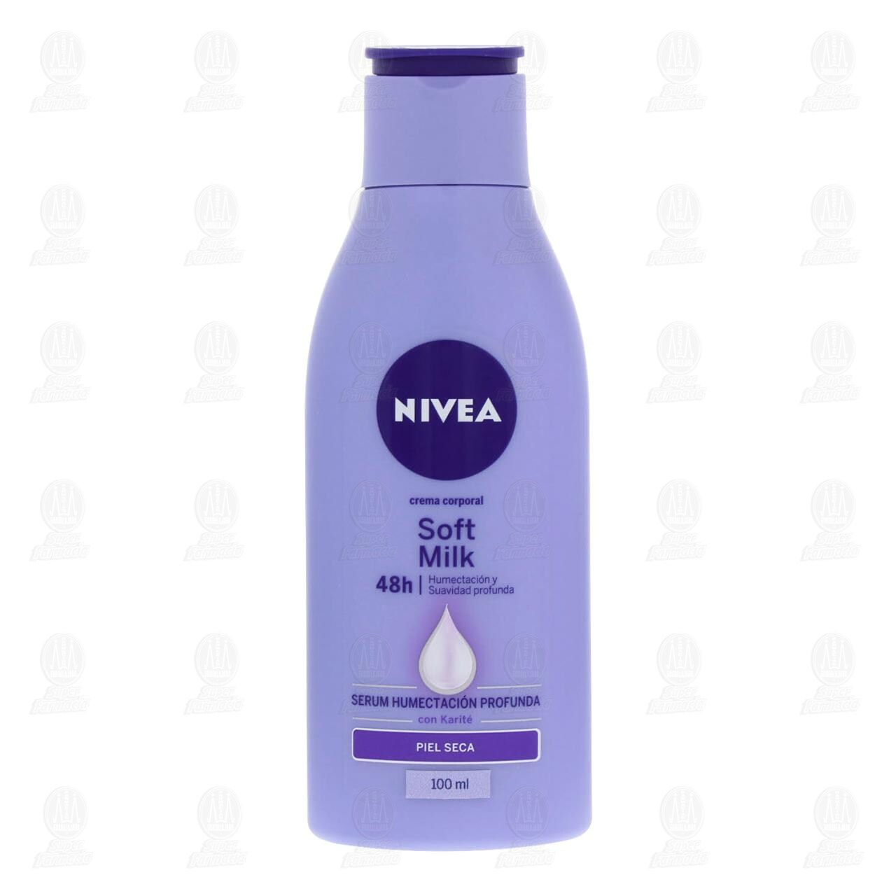 Nivea Soft Milk Crema Corporal Hidratante Nutritiva para Piel Seca, 100ml. image number 1