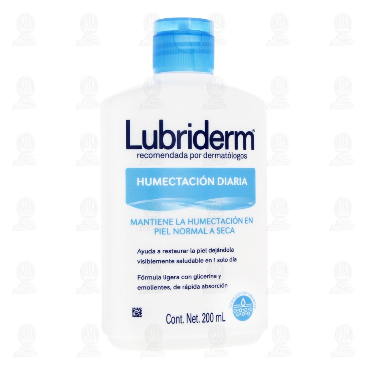 Crema Corporal Lubriderm Humectación Diaria, 200 ml. image number 0