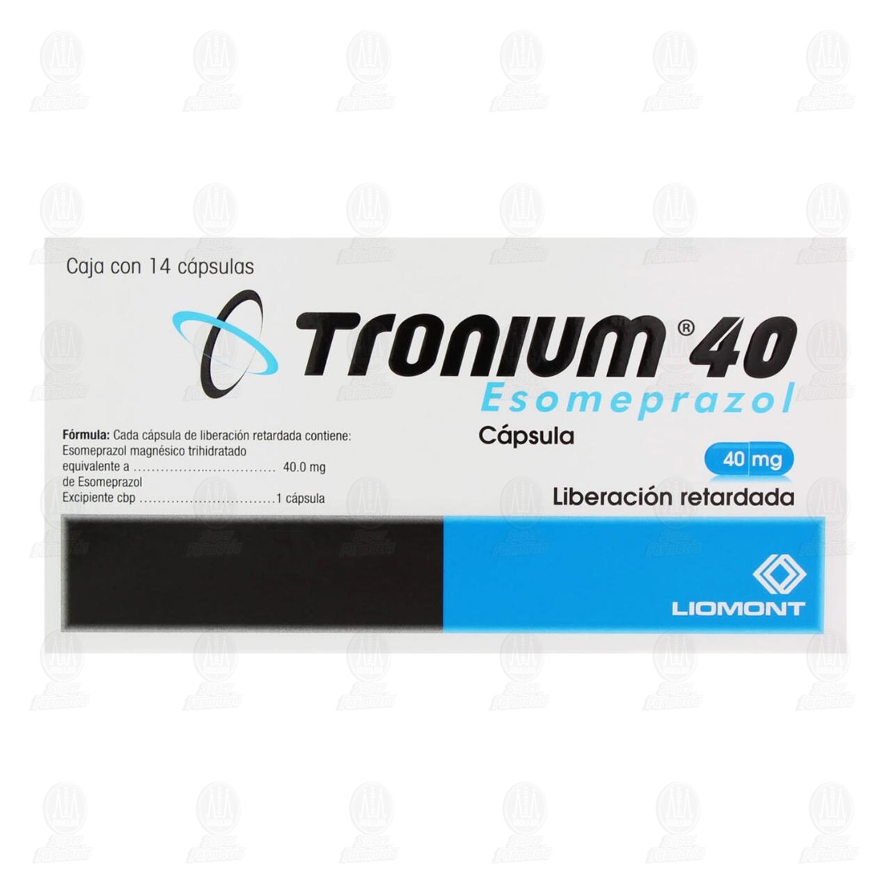 Tronium 40 mg, 14 C&aacute;psulas. image number 2