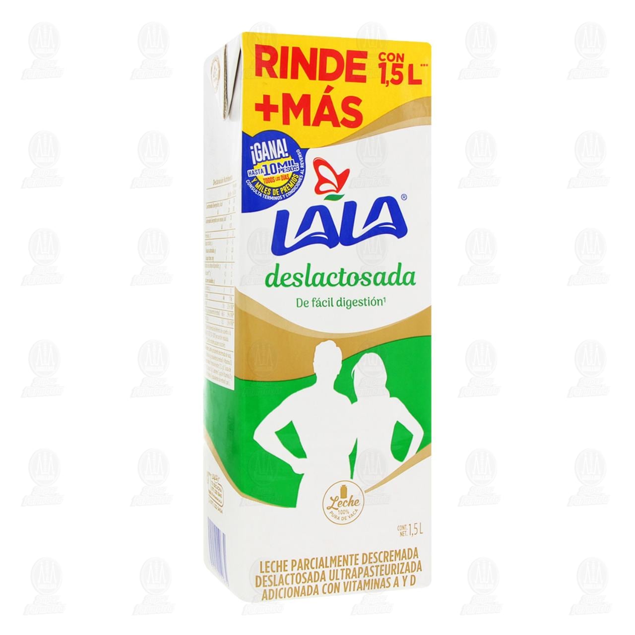 Imagen para Leche Lala Deslactosada Ultrapasteurizada, 1.5 l.