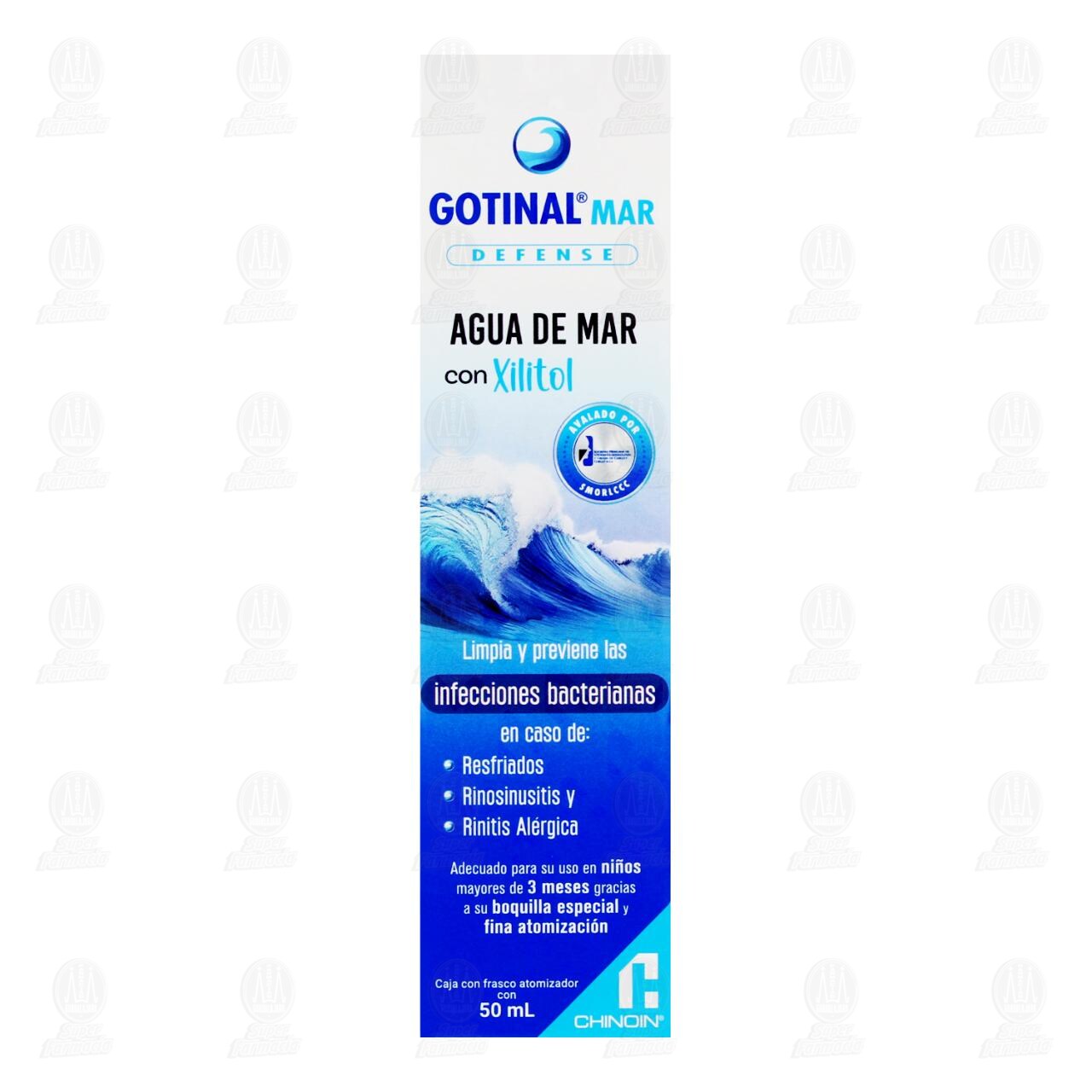 Gotinal Mar Defense Agua de Mar con Xilitol Spray Nasal, 50 ml. de ...