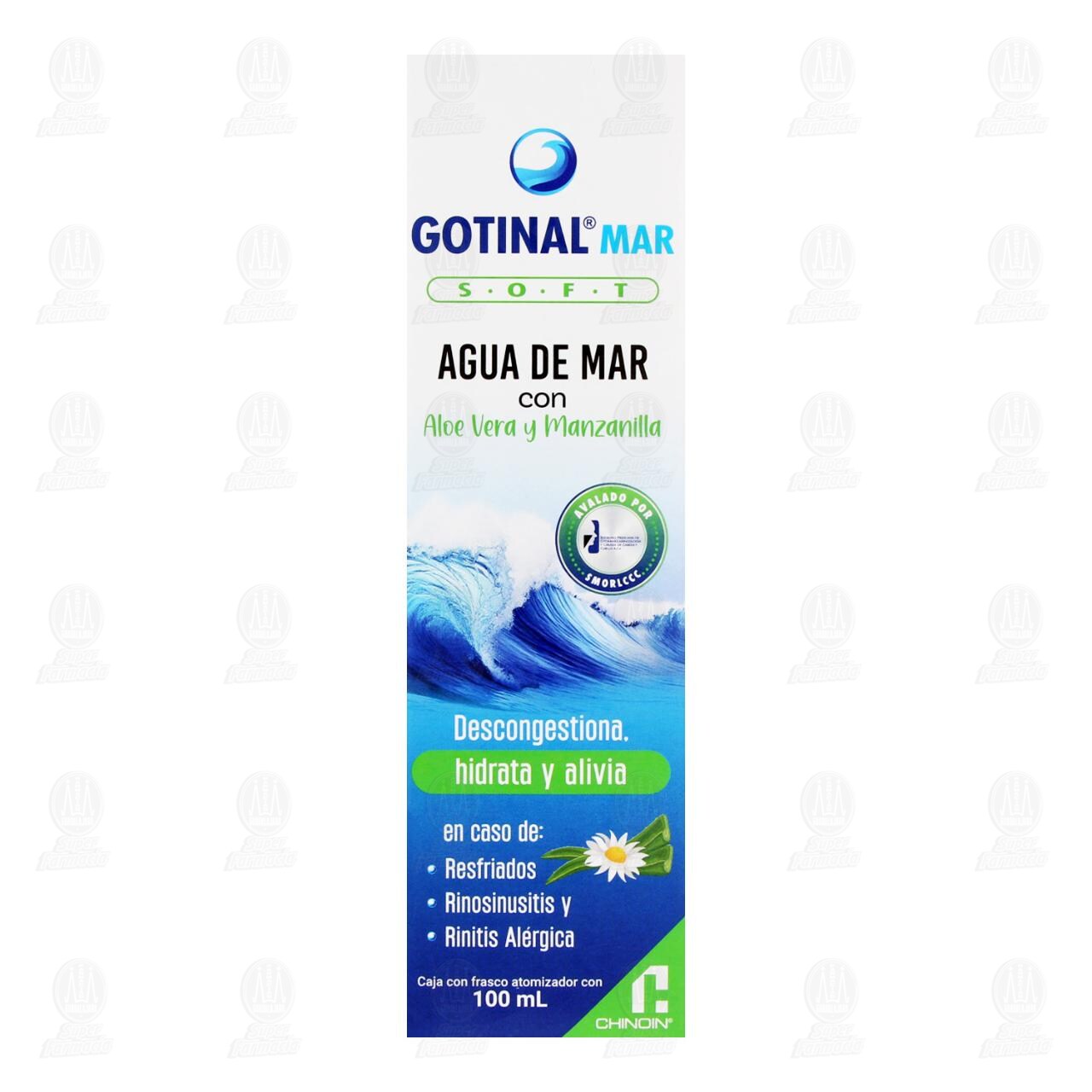 Gotinal Mar Soft Agua de Mar con Aloe Vera y Manzanilla Spray Nasal, 100 ml. image number 1
