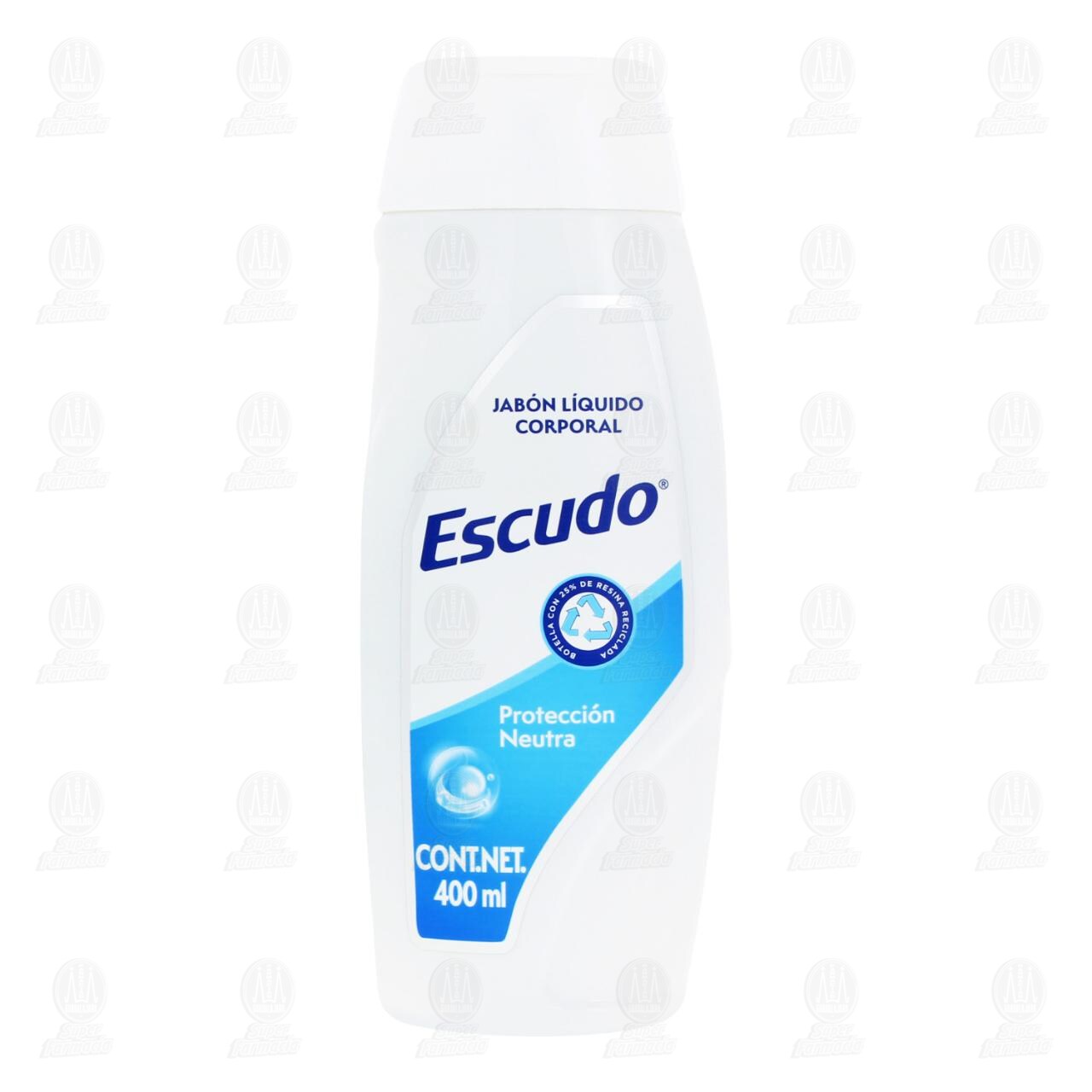 Jab&oacute;n L&iacute;quido Corporal Escudo Protecci&oacute;n Neutra, 400 ml. image number 1