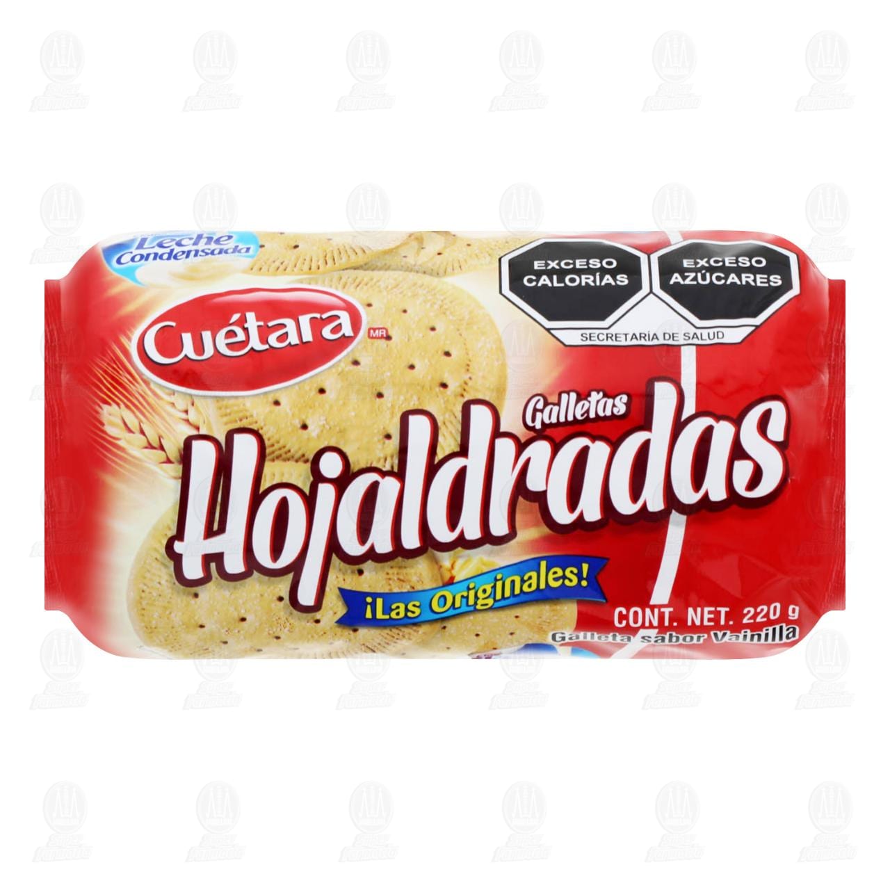 Galletas Cu&eacute;tara Hojaldradas Sabor Vainilla, 220 gr. image number 0